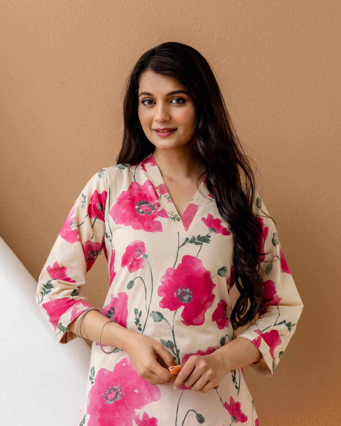 PHOOLWARI CHARM STRAIGHT KURTA
