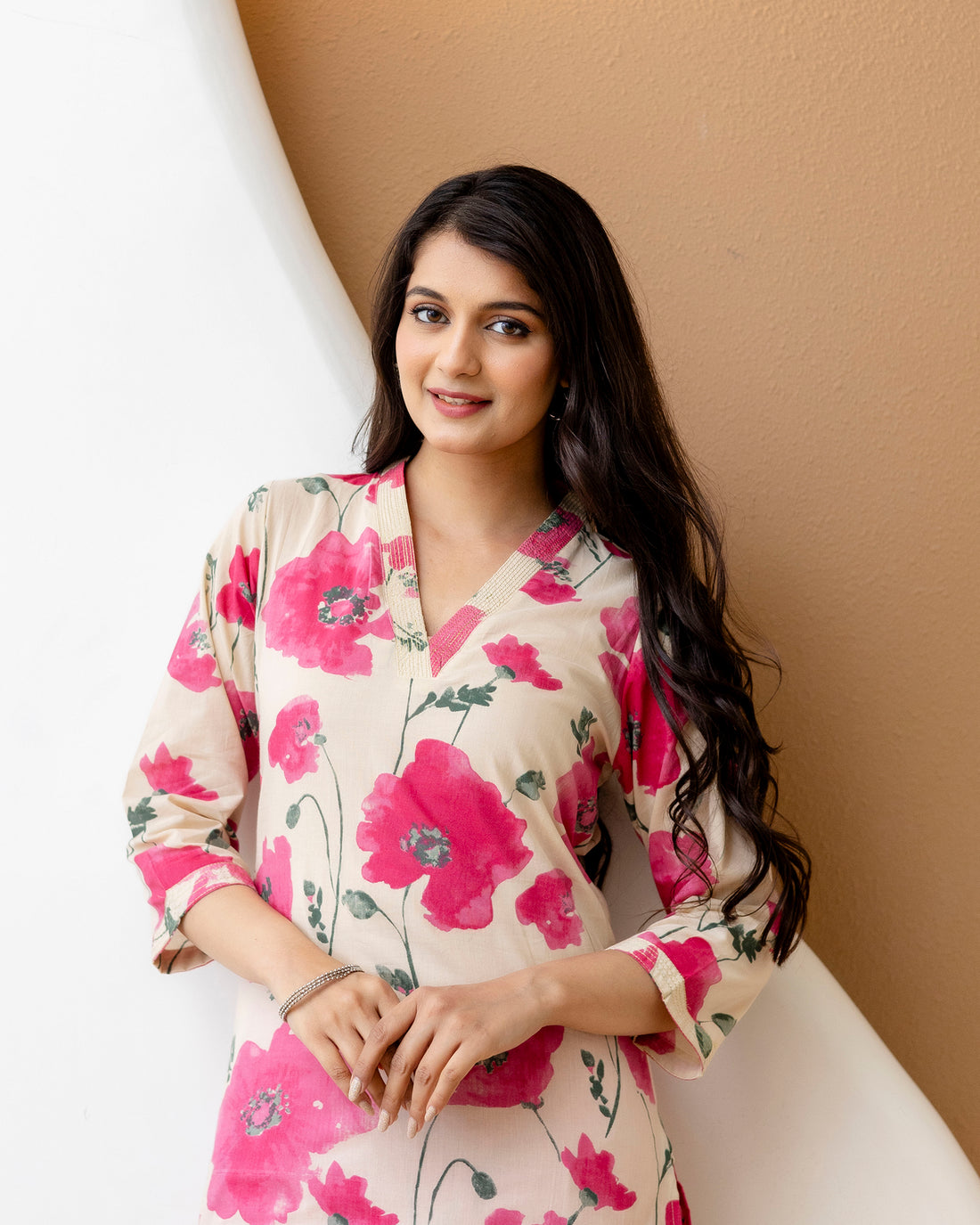 PHOOLWARI CHARM STRAIGHT KURTA