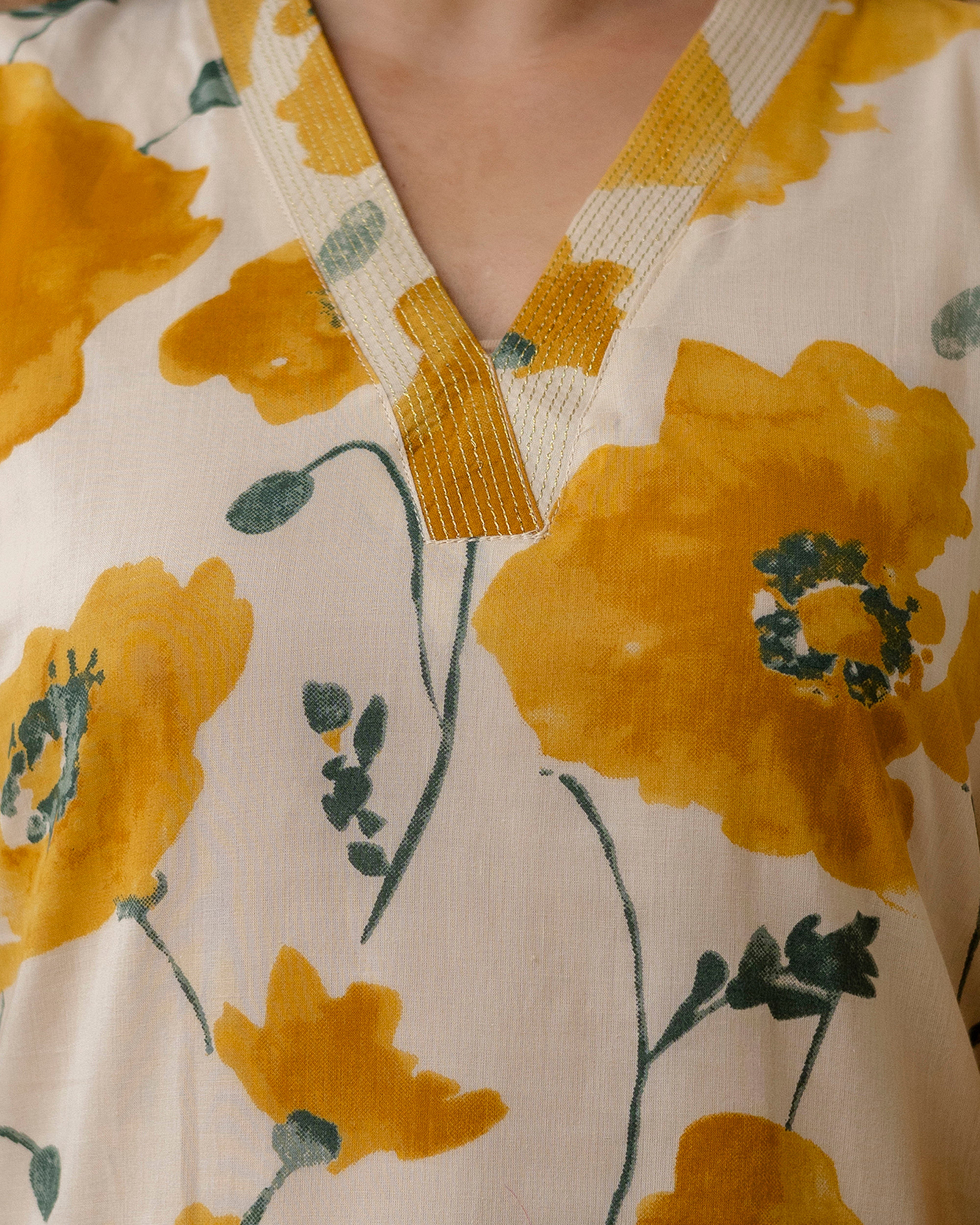 SUNEHRI CHARM STRAIGHT KURTA