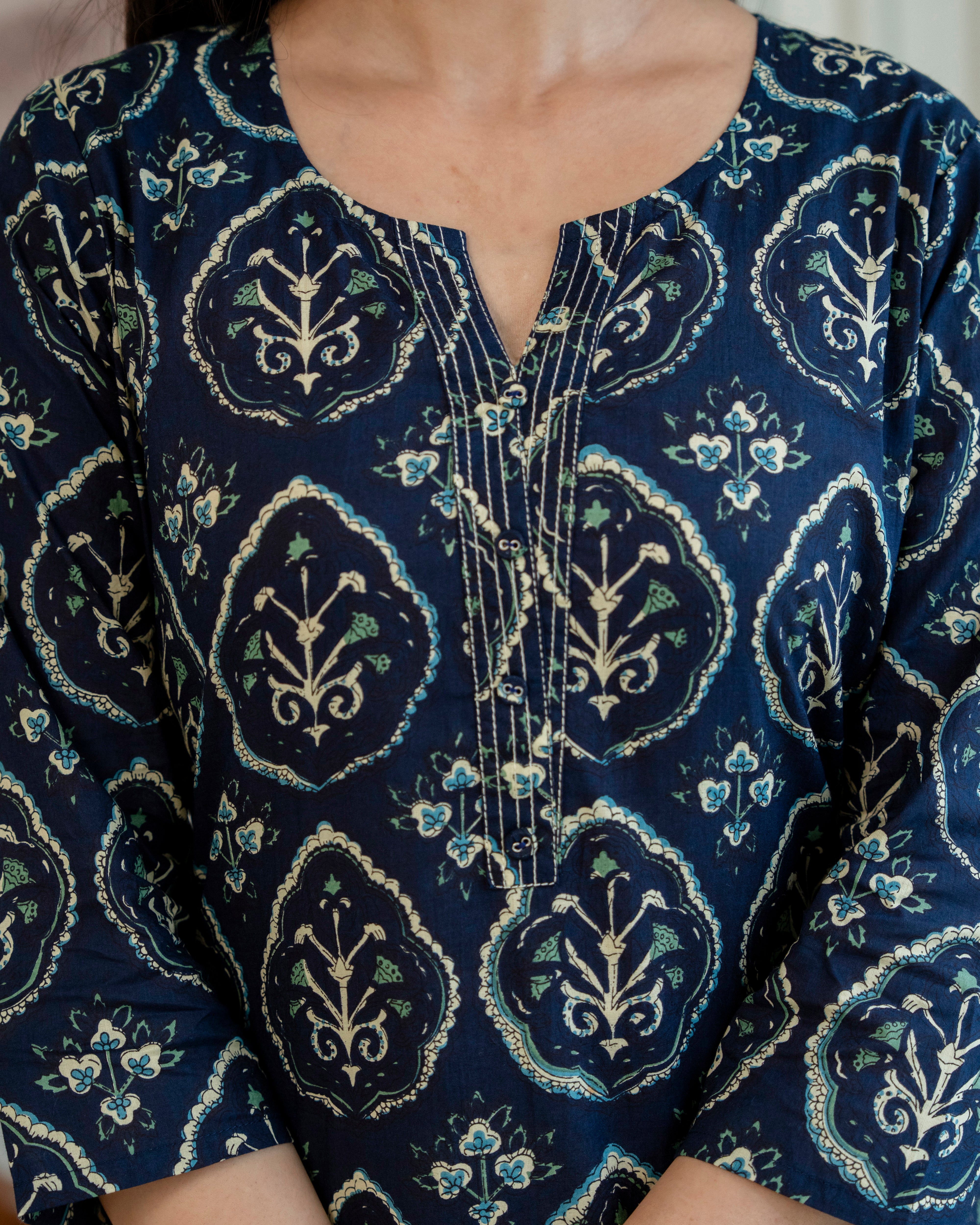 Nilaya Pure Cotton Straight Kurta