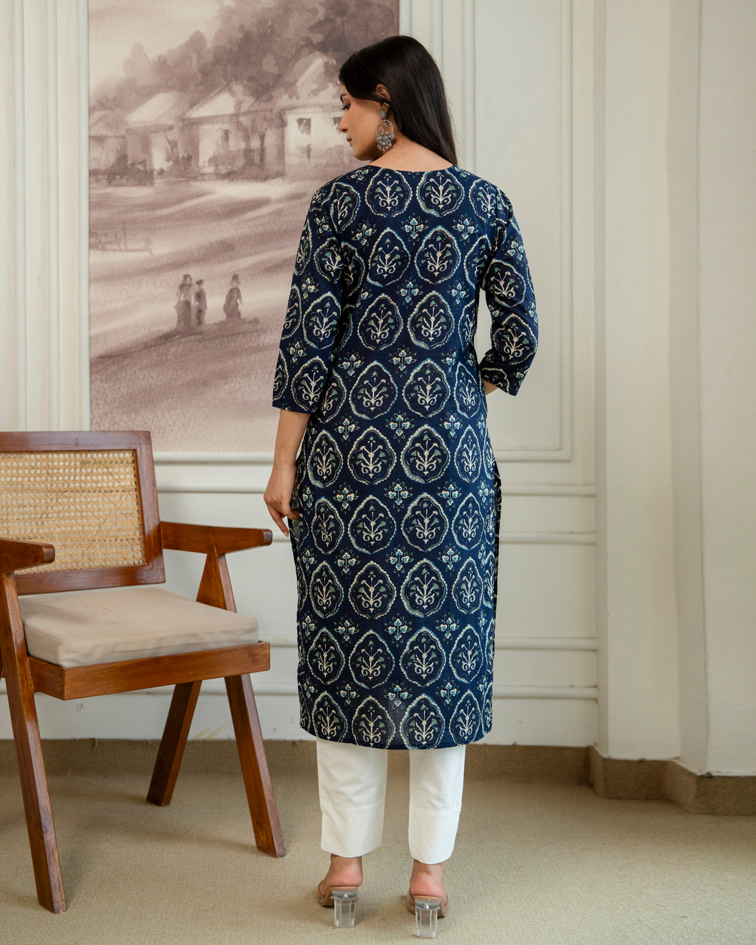 Nilaya Pure Cotton Straight Kurta