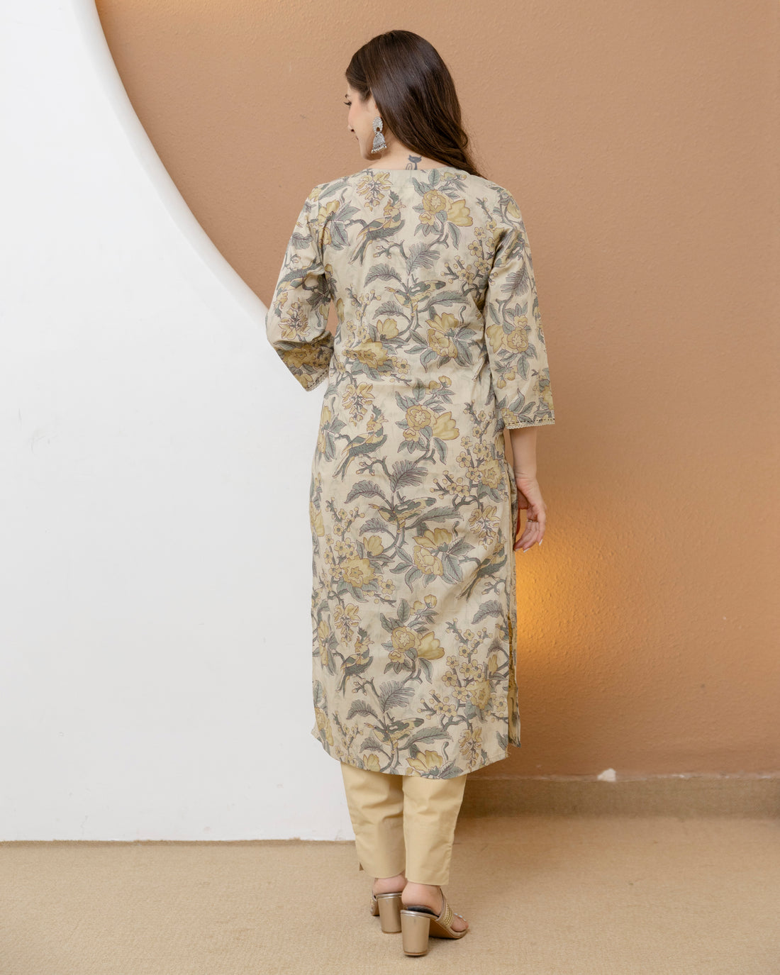 Tarunika Pure Cotton Straight Kurta