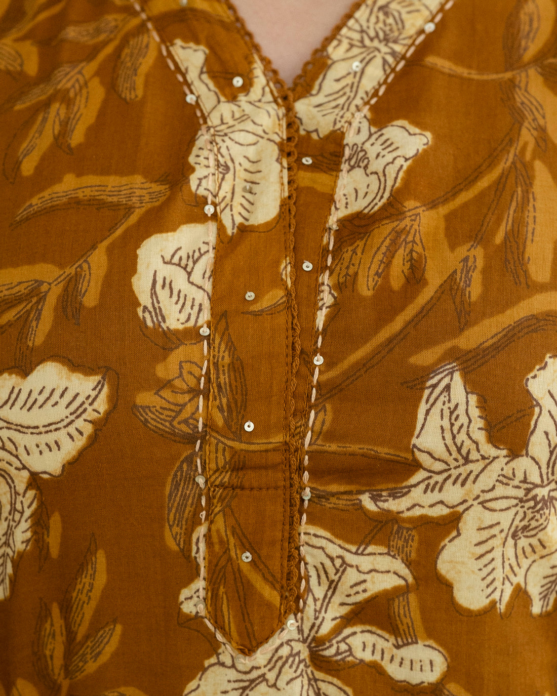 Kanak Pure Cotton Straight Kurta