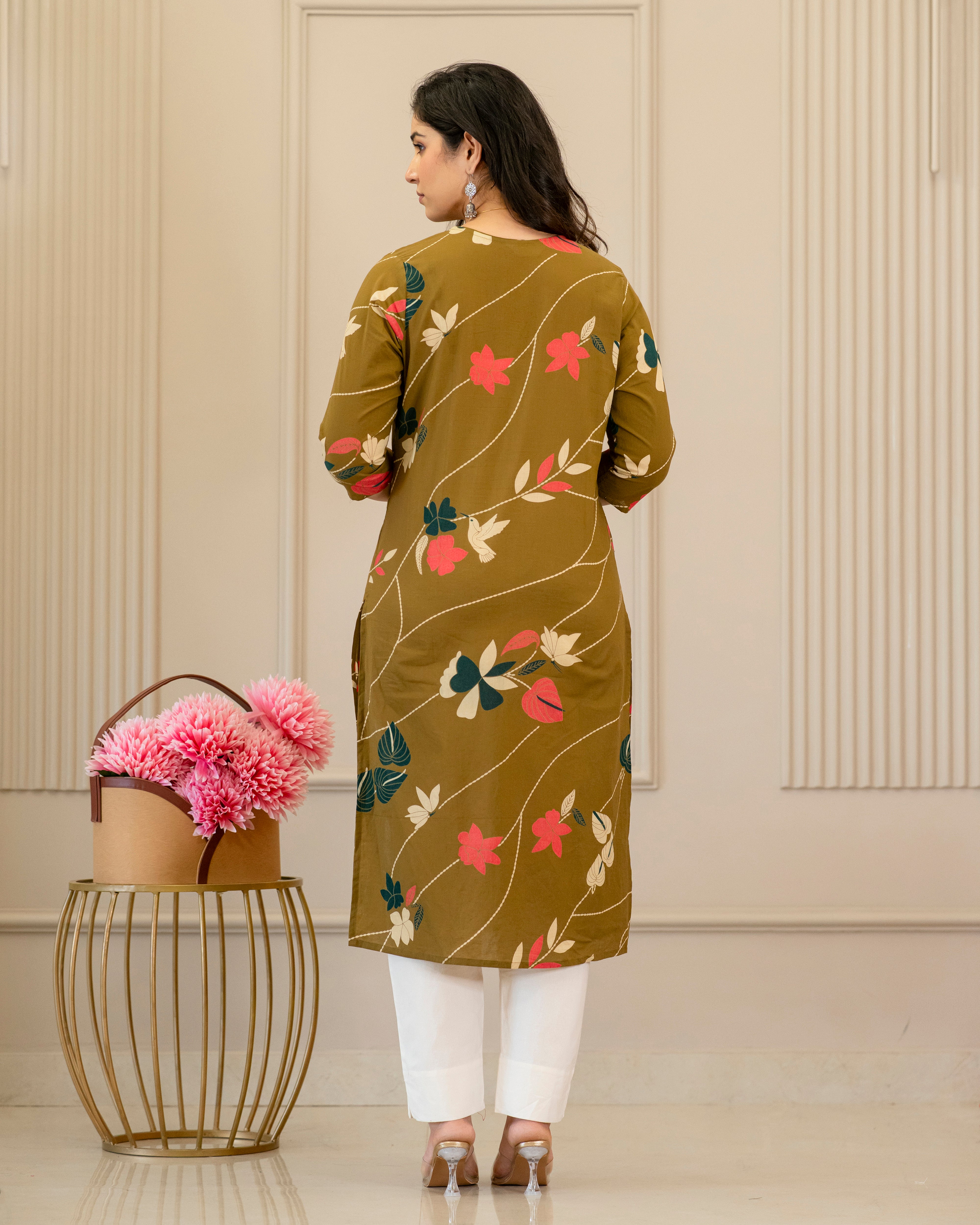 Prakriti Pure Cotton Straight Kurta