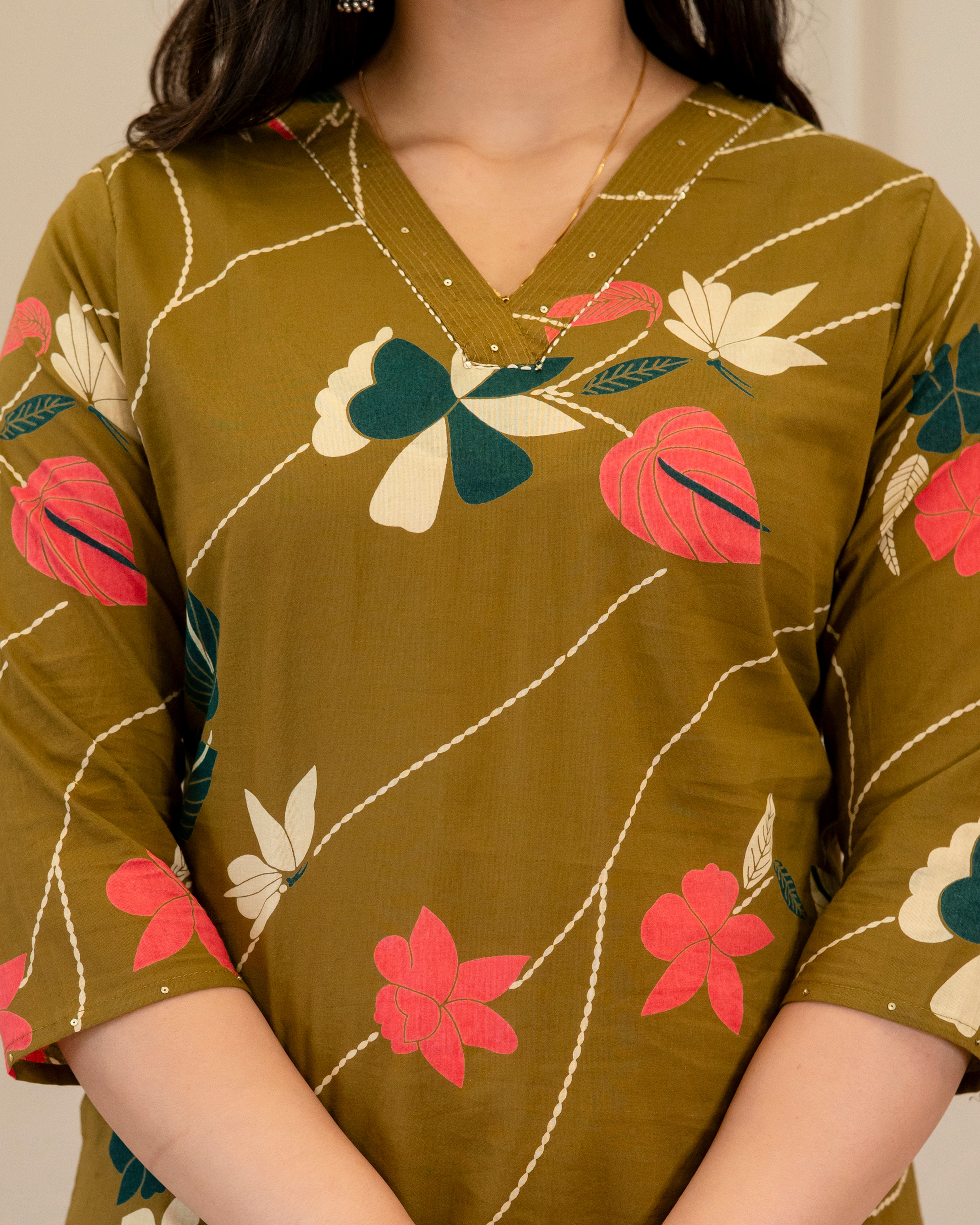 Prakriti Pure Cotton Straight Kurta
