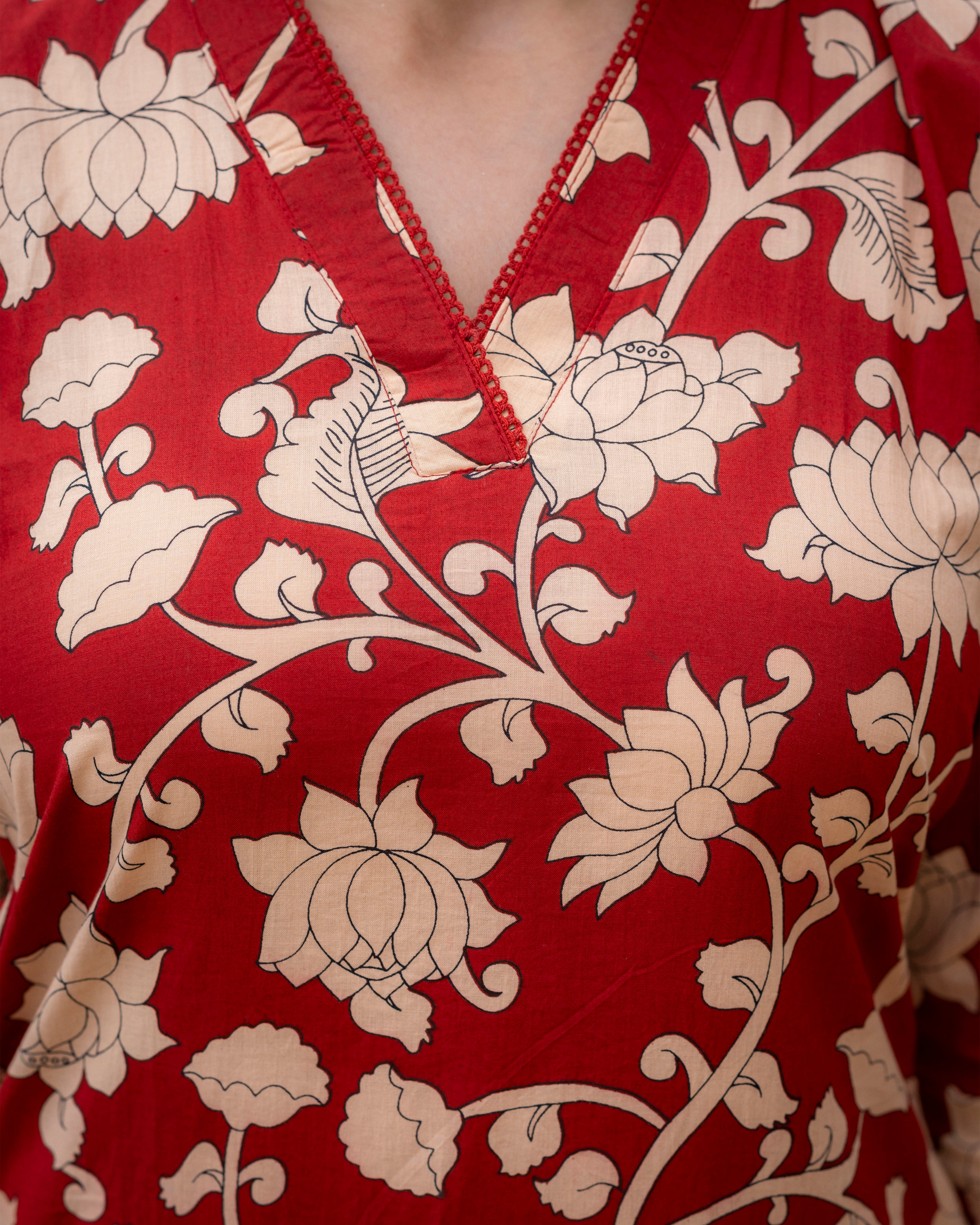 Raktika Pure Cotton Kurta Set