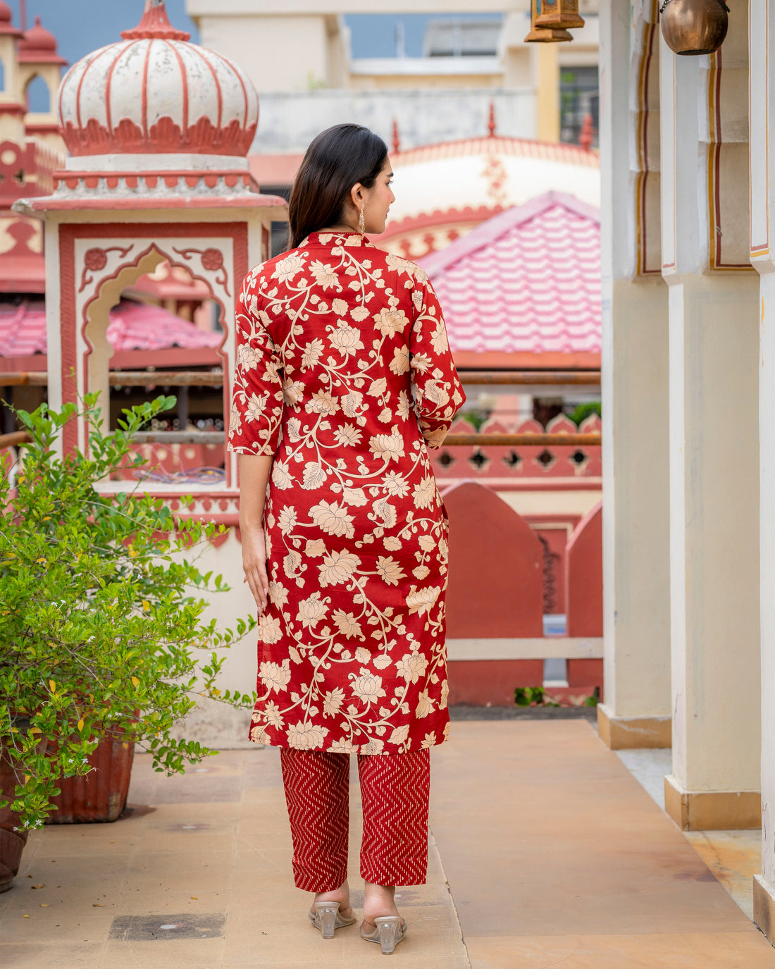 Raktika Pure Cotton Kurta Set