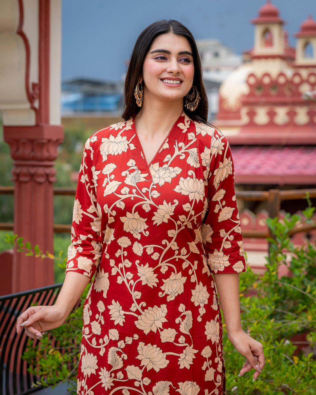 Raktika Pure Cotton Kurta Set