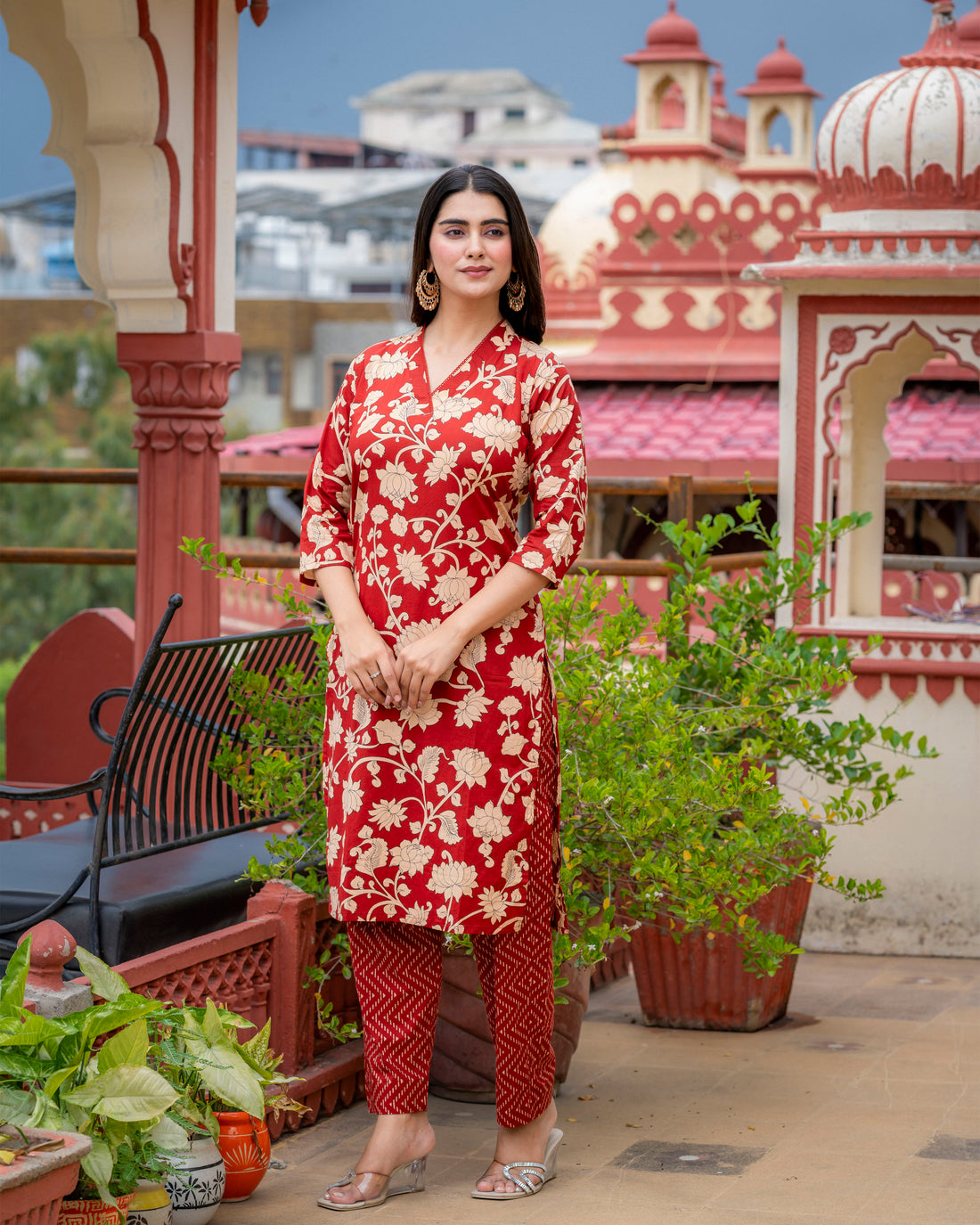 Raktika Pure Cotton Kurta Set