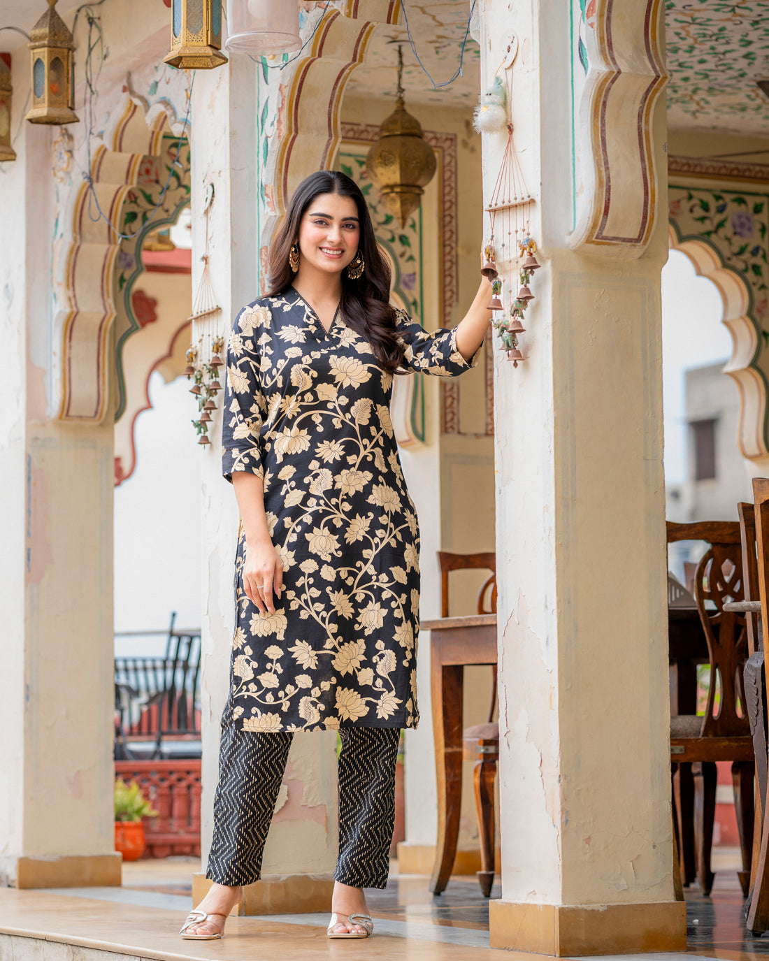Indulekha Pure Cotton Kurta Set