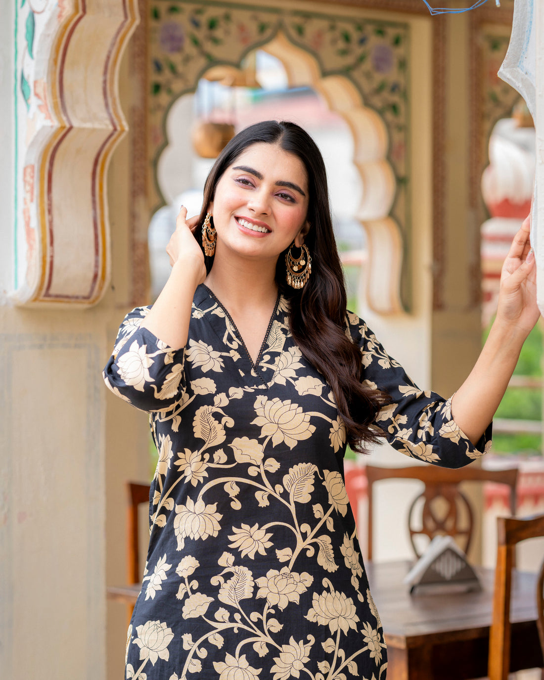 Indulekha Pure Cotton Kurta Set