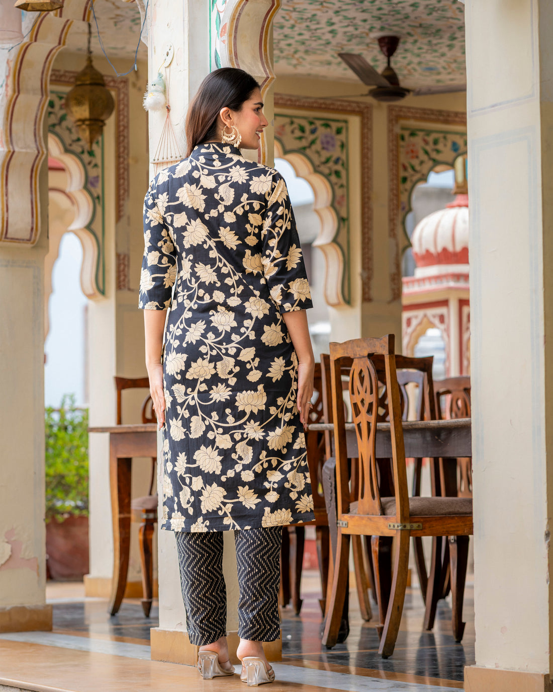 Indulekha Pure Cotton Kurta Set