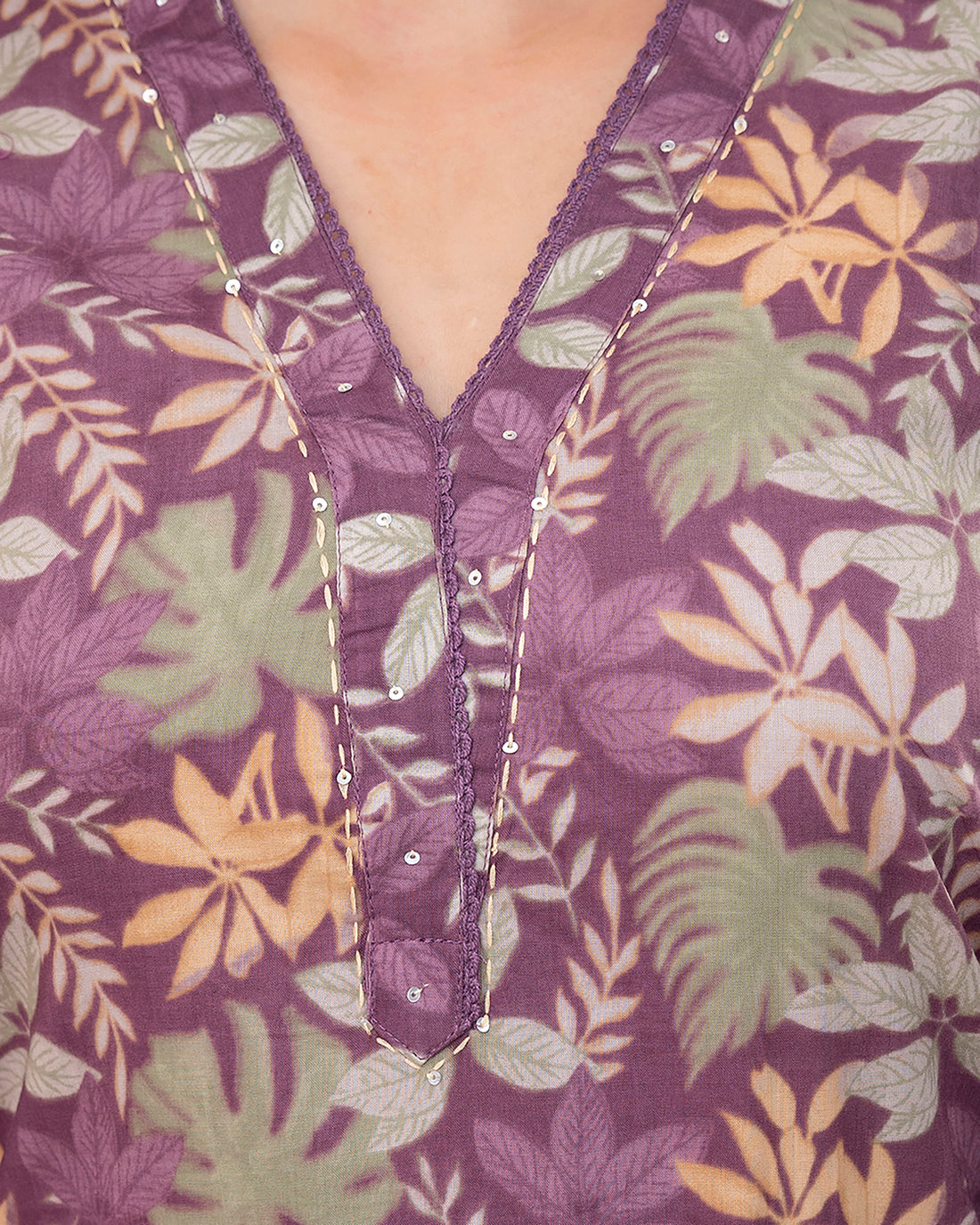 The 'Lavanya' Floral Print Kurta Set