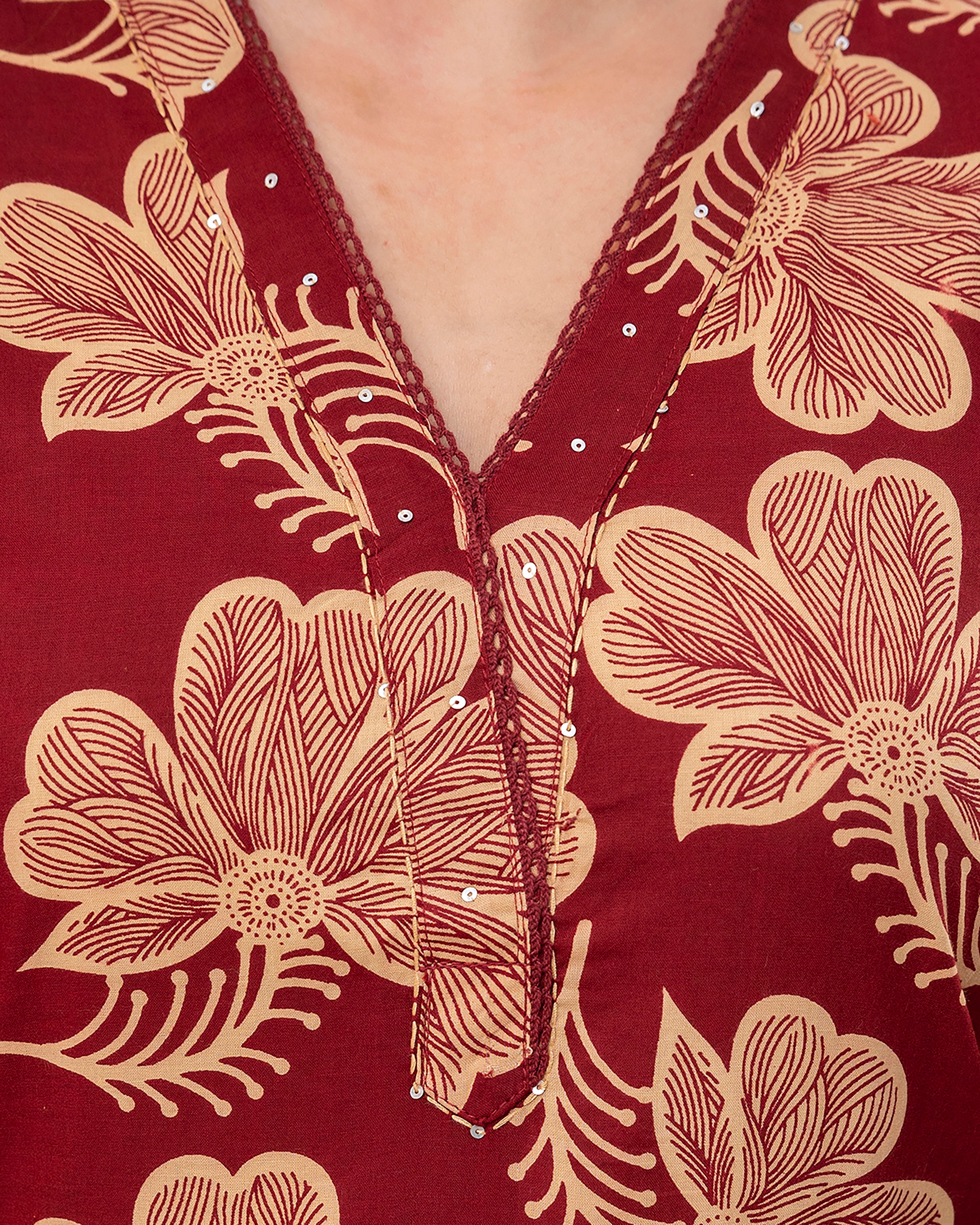 The 'Rati' Floral Print Kurta Set