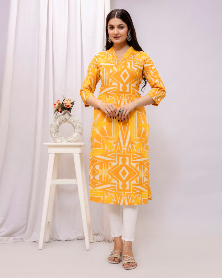 The 'Tejas' Sunburst Shibori Kurti's
