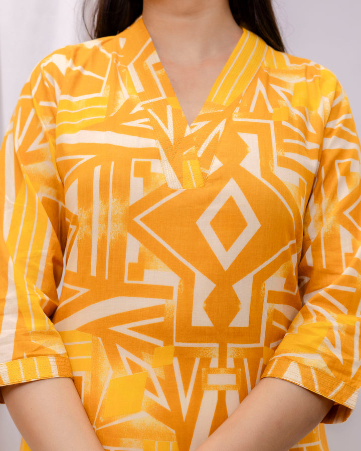 The 'Tejas' Sunburst Shibori Kurti's