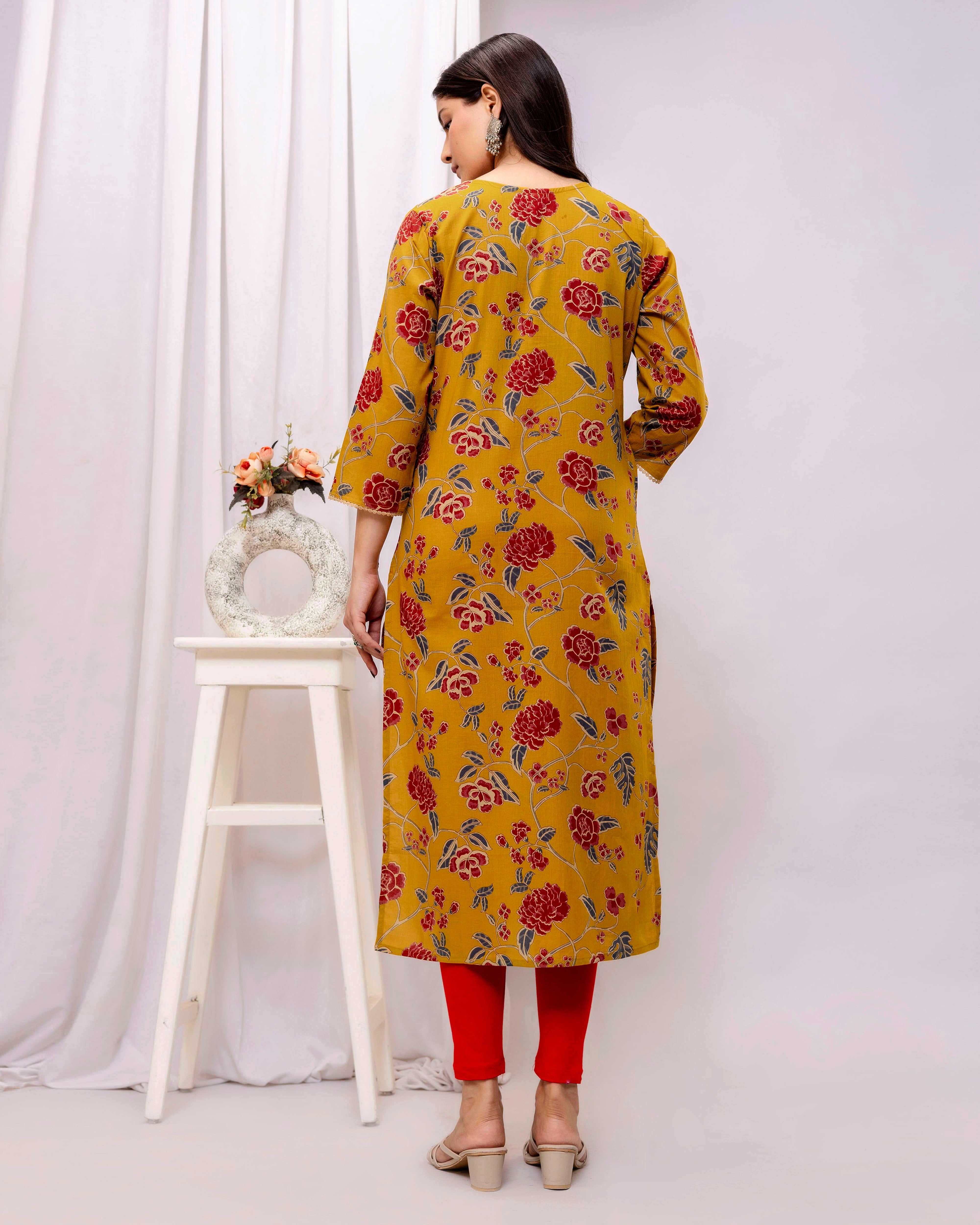 The 'Chandrika' Floral Bloom Kurti's