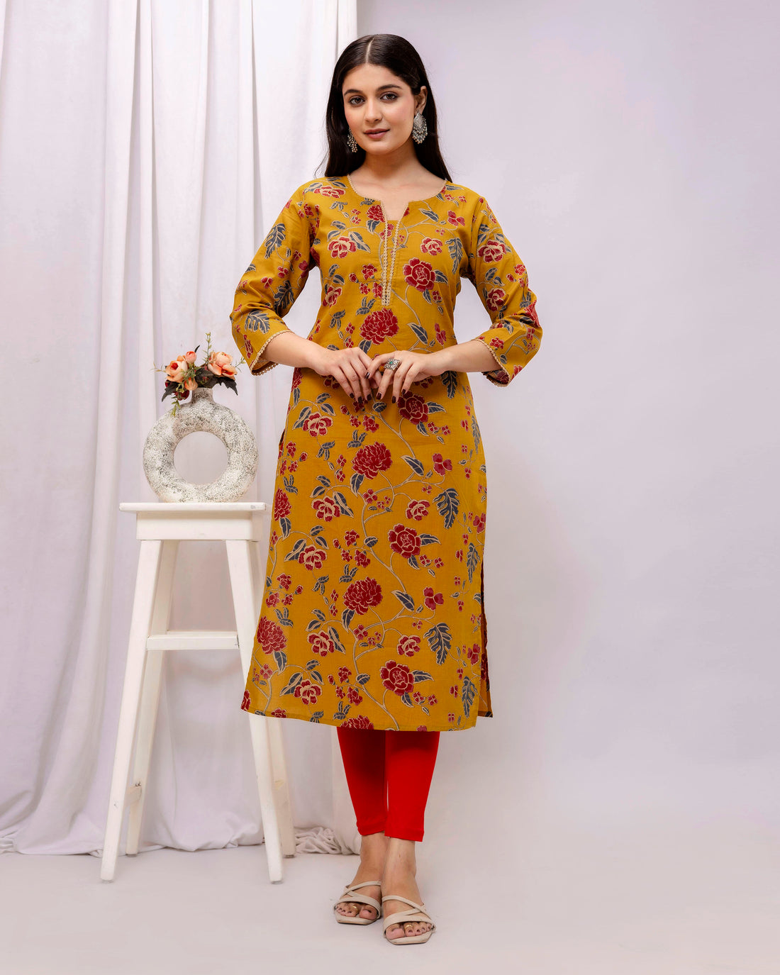 The 'Chandrika' Floral Bloom Kurti's