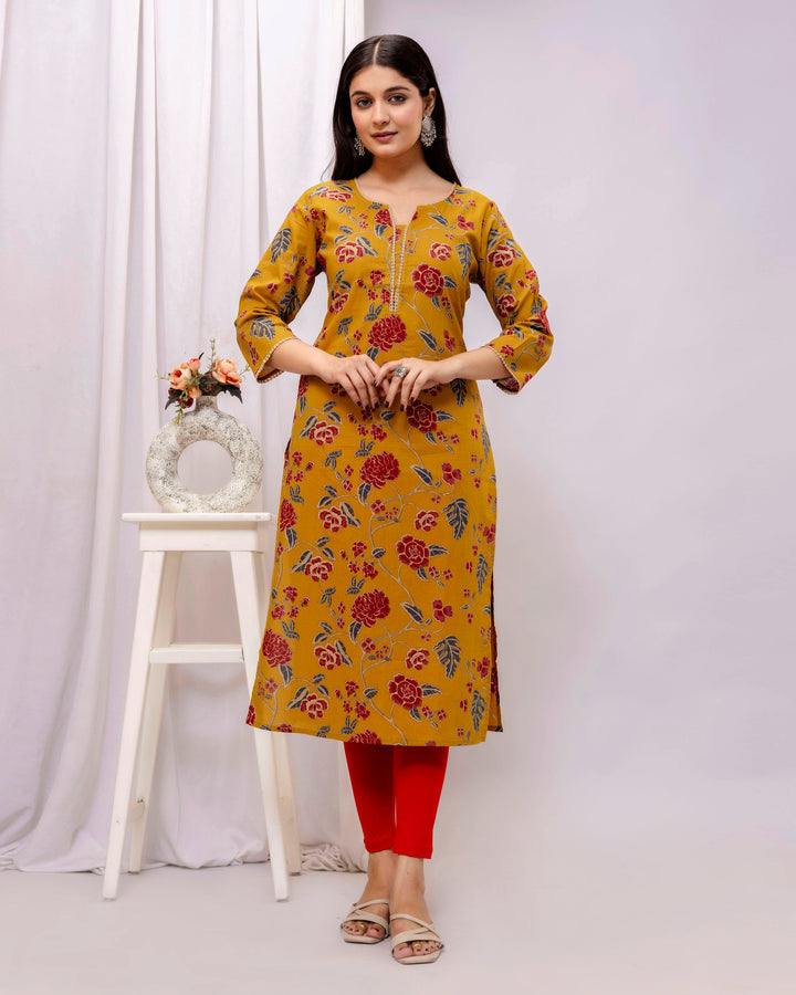 The 'Chandrika' Floral Bloom Kurti's