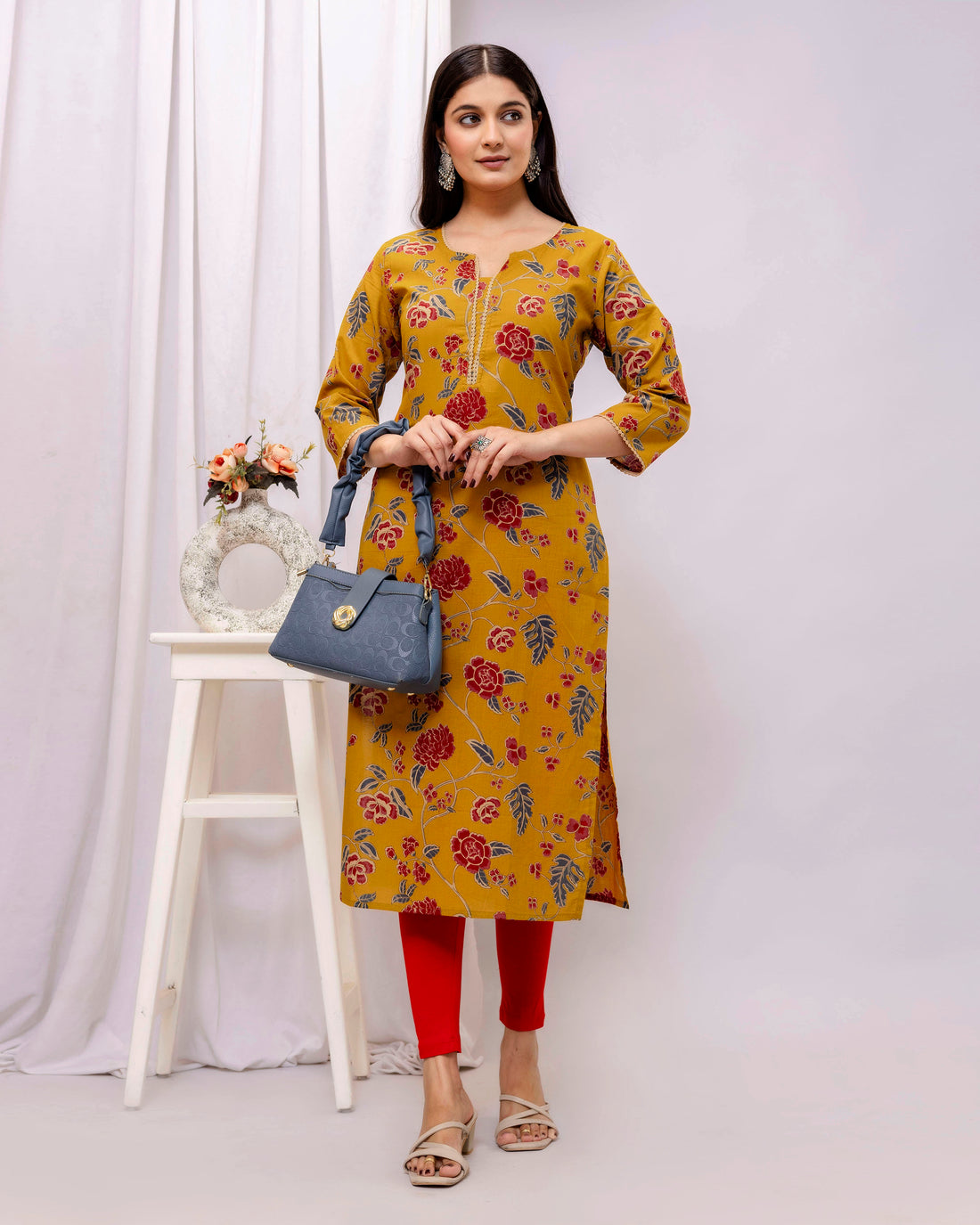 The 'Chandrika' Floral Bloom Kurti's