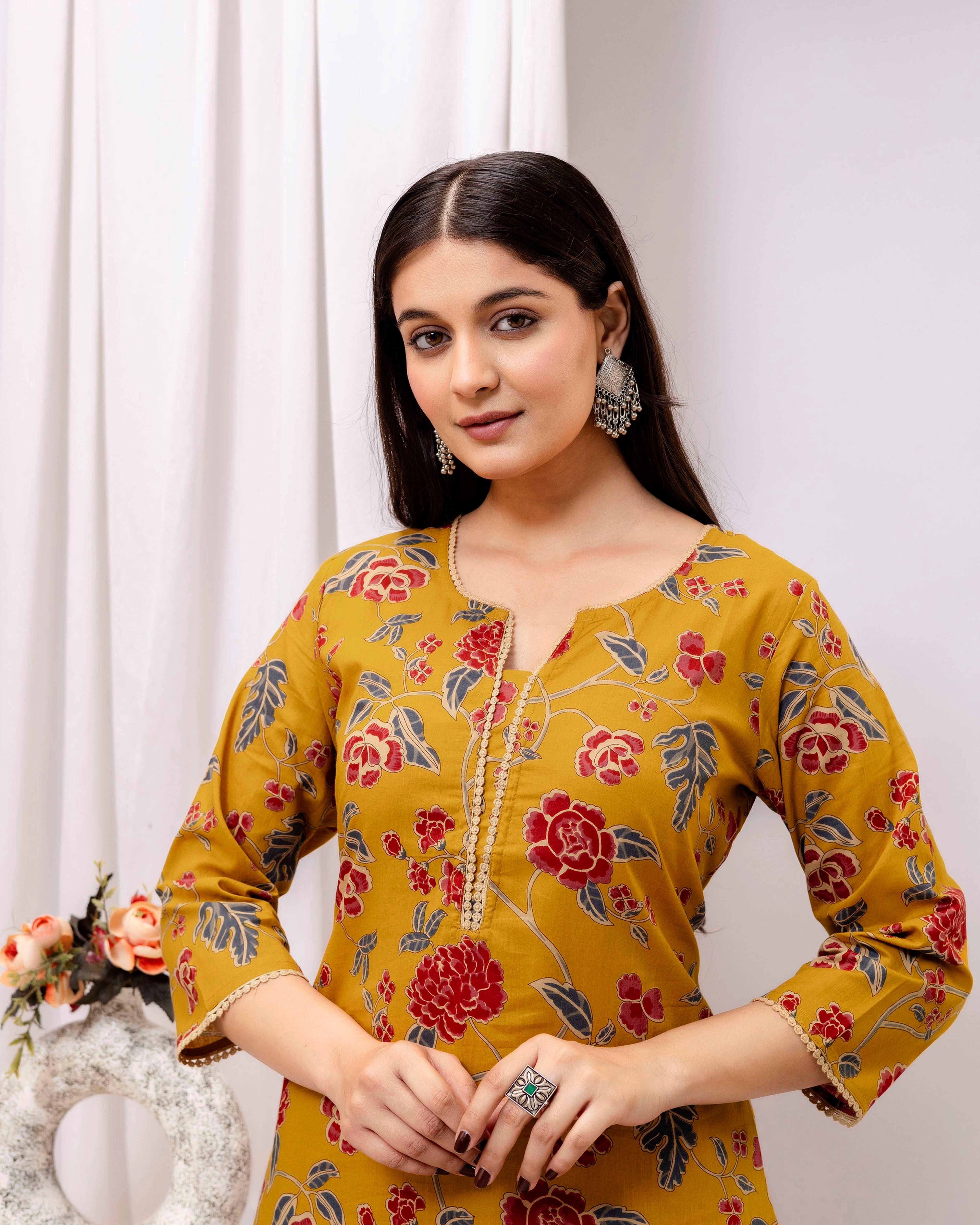 The 'Chandrika' Floral Bloom Kurti's