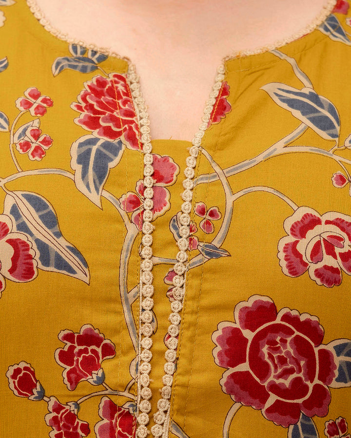 The 'Chandrika' Floral Bloom Kurti's