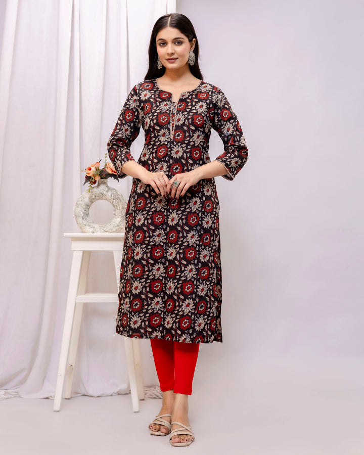 The 'Avani' Rustic Block Print Kurti's