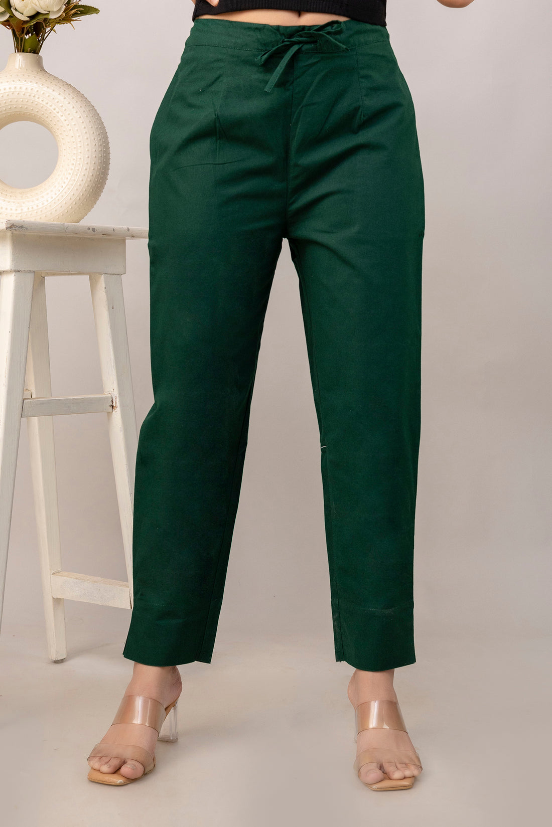Pure Cotton Pant - B Green