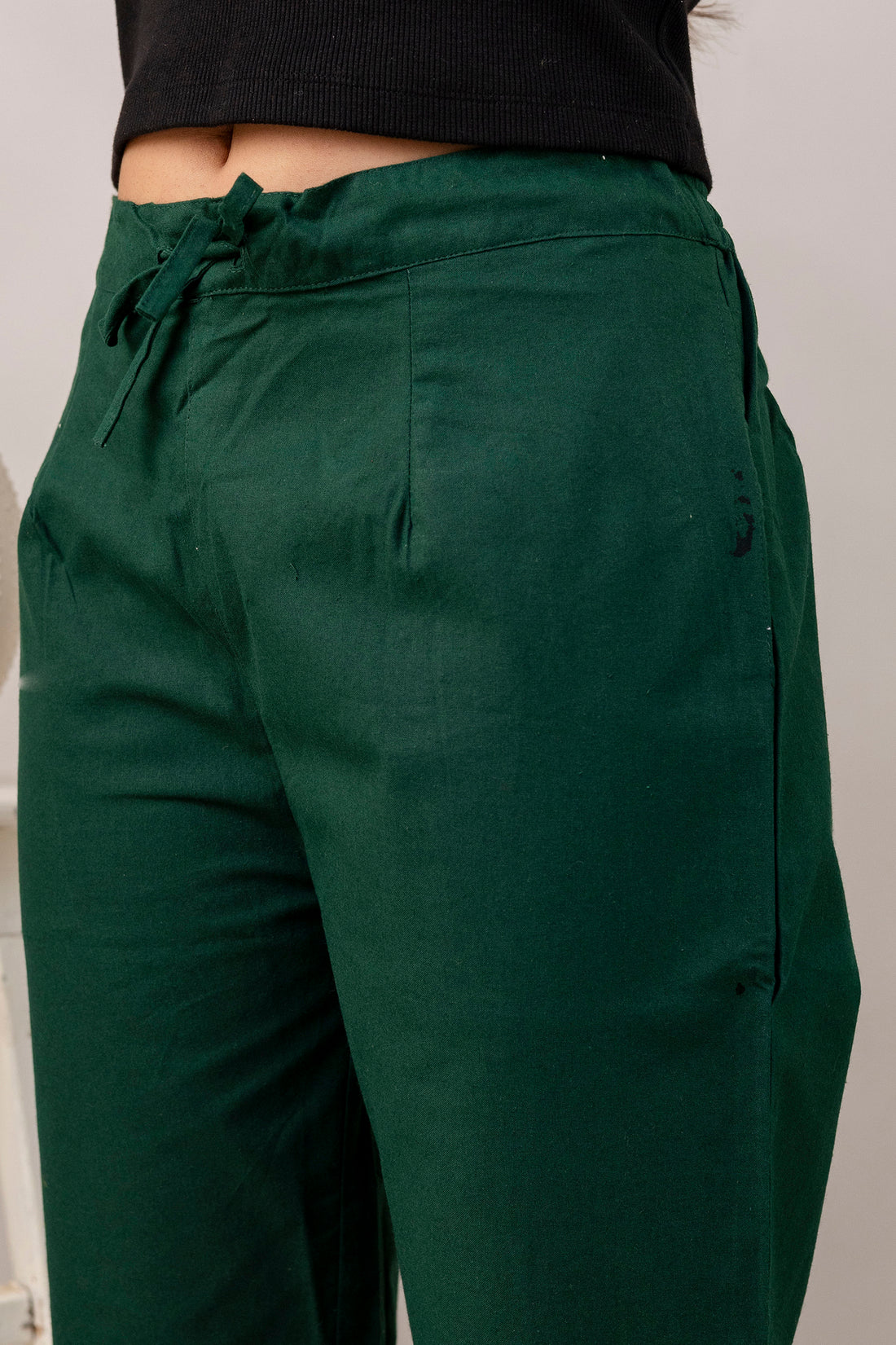Pure Cotton Pant - B Green
