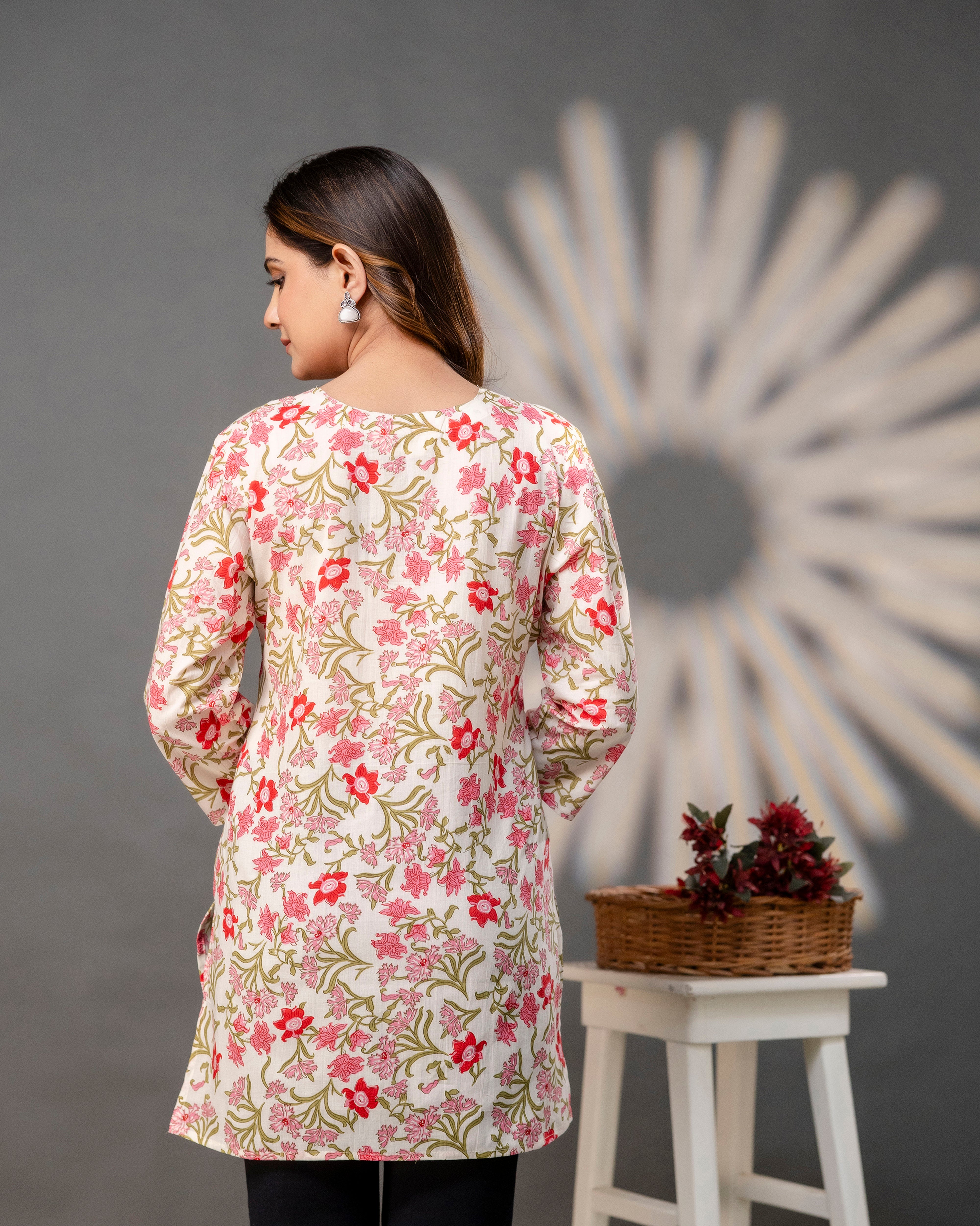 The Spring Bloom Short Top