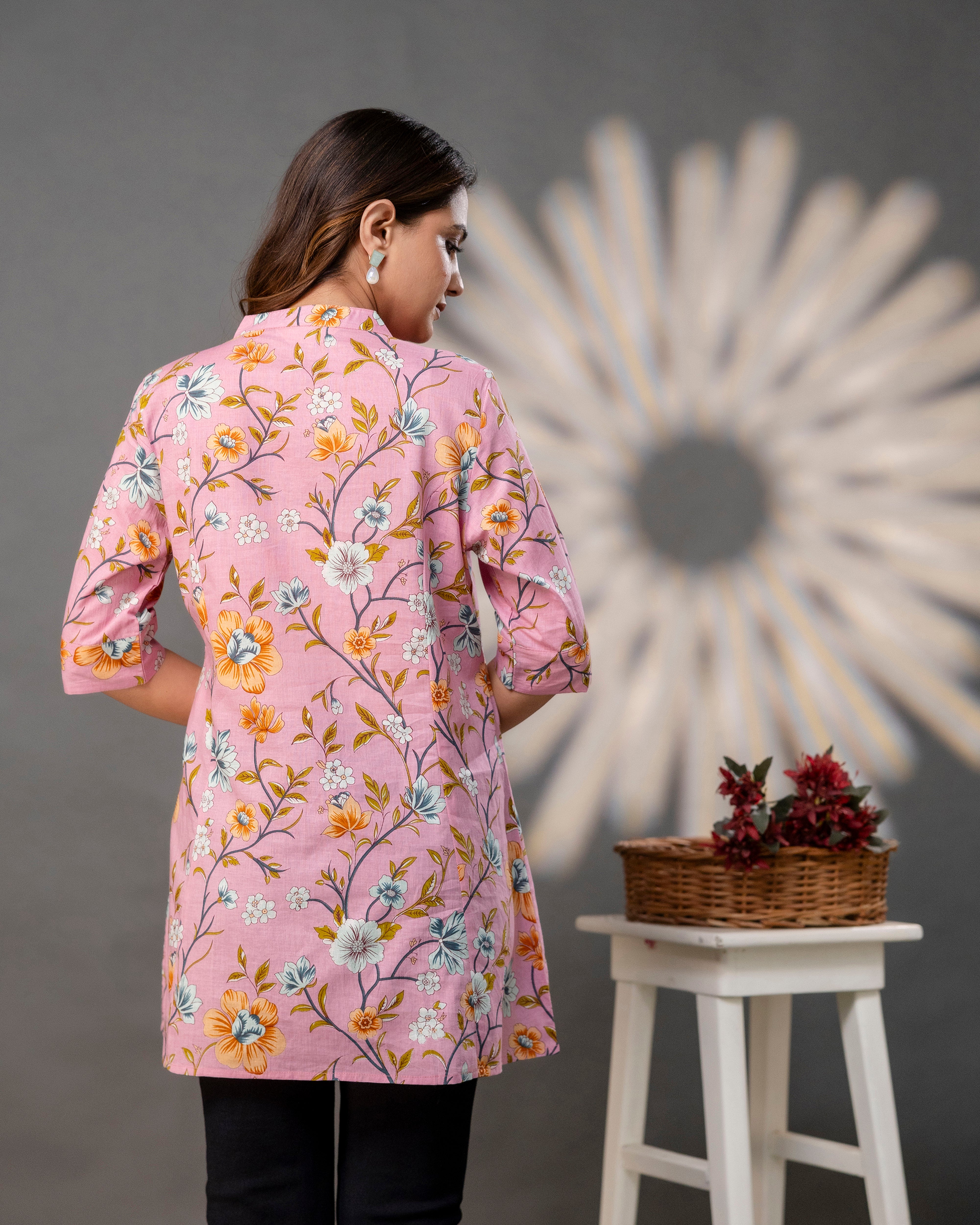 The Blossom Pink Princess Cut Top