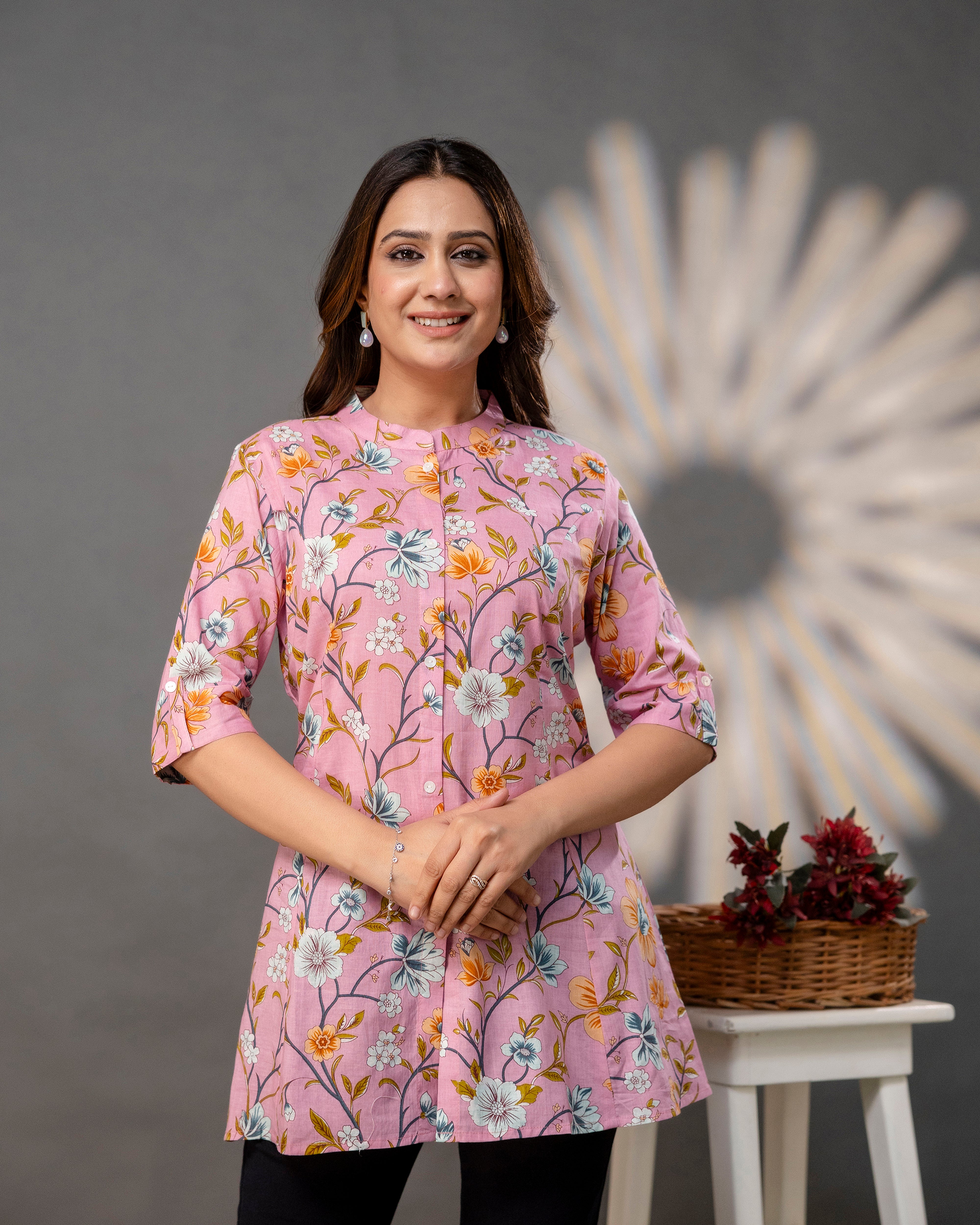 The Blossom Pink Princess Cut Top