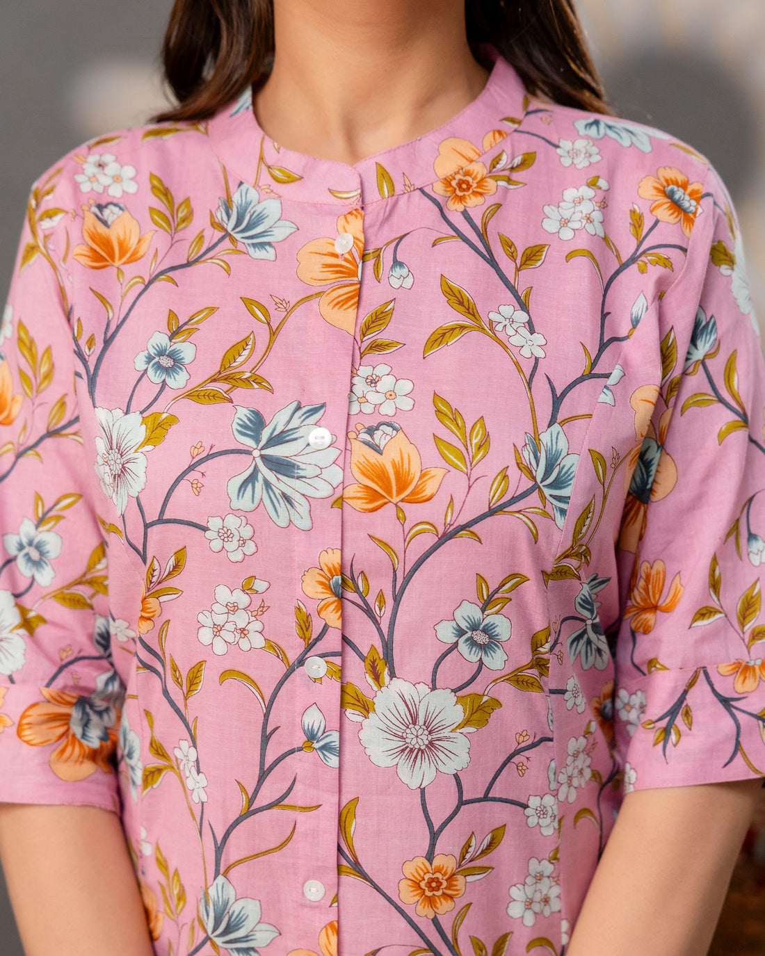 The Blossom Pink Princess Cut Top