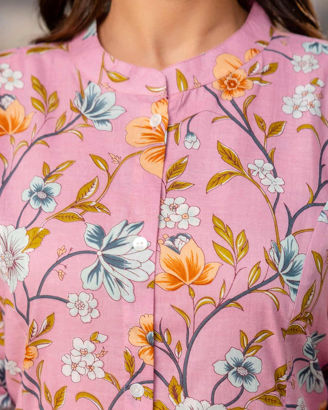 The Blossom Pink Princess Cut Top