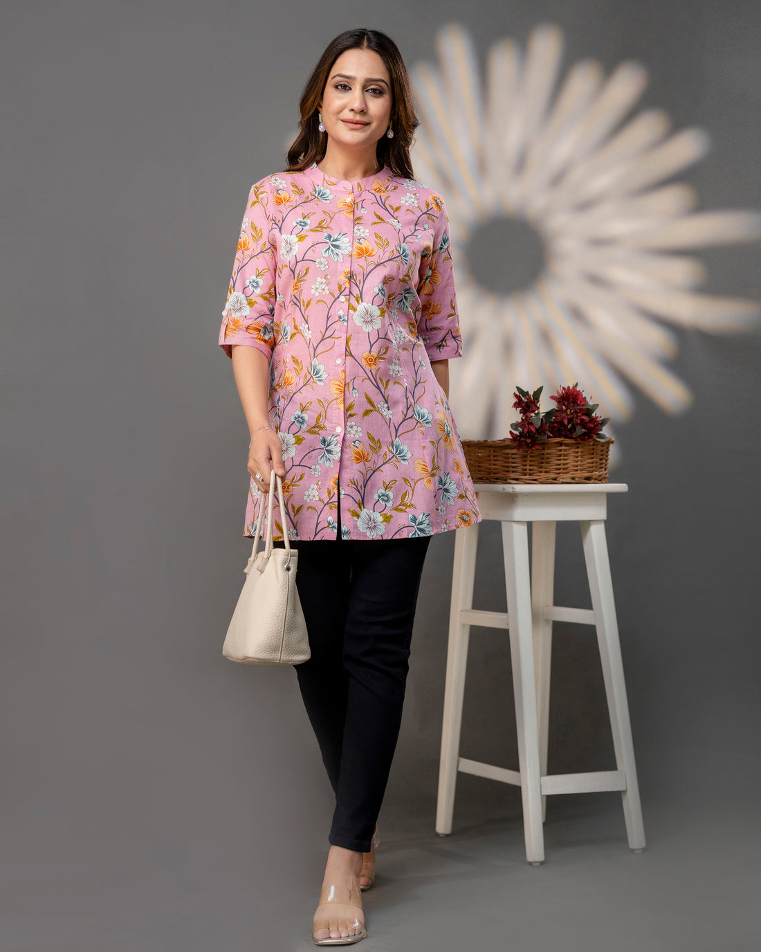 The Blossom Pink Princess Cut Top