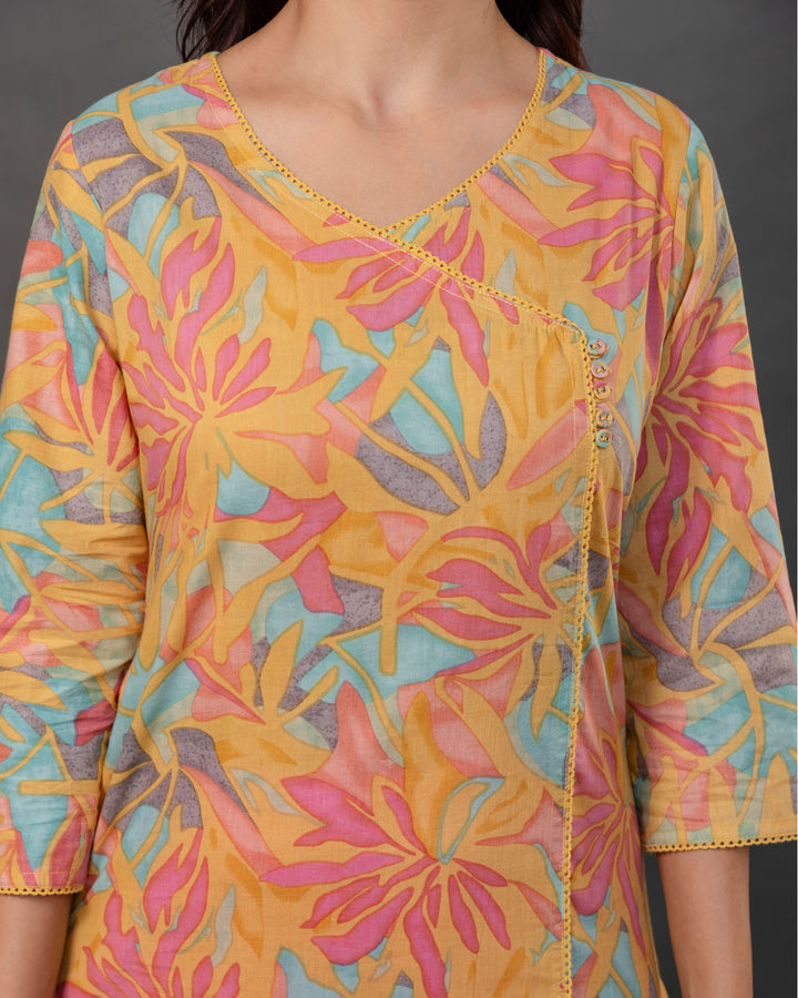 The 'Kesari' Summer Floral Kurti's