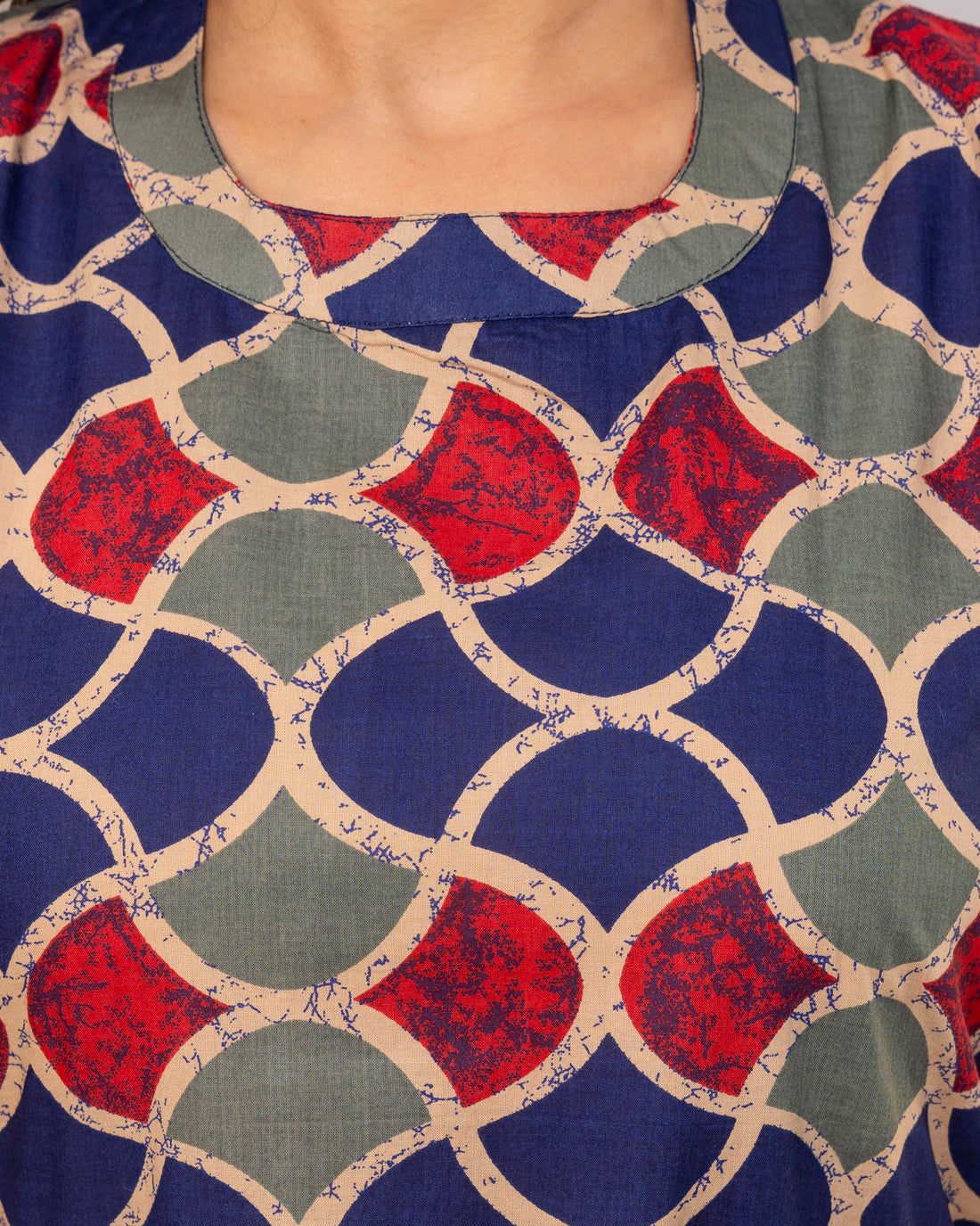 Aurelia GeoFlow Sleeveless A-Line Co-ord Set