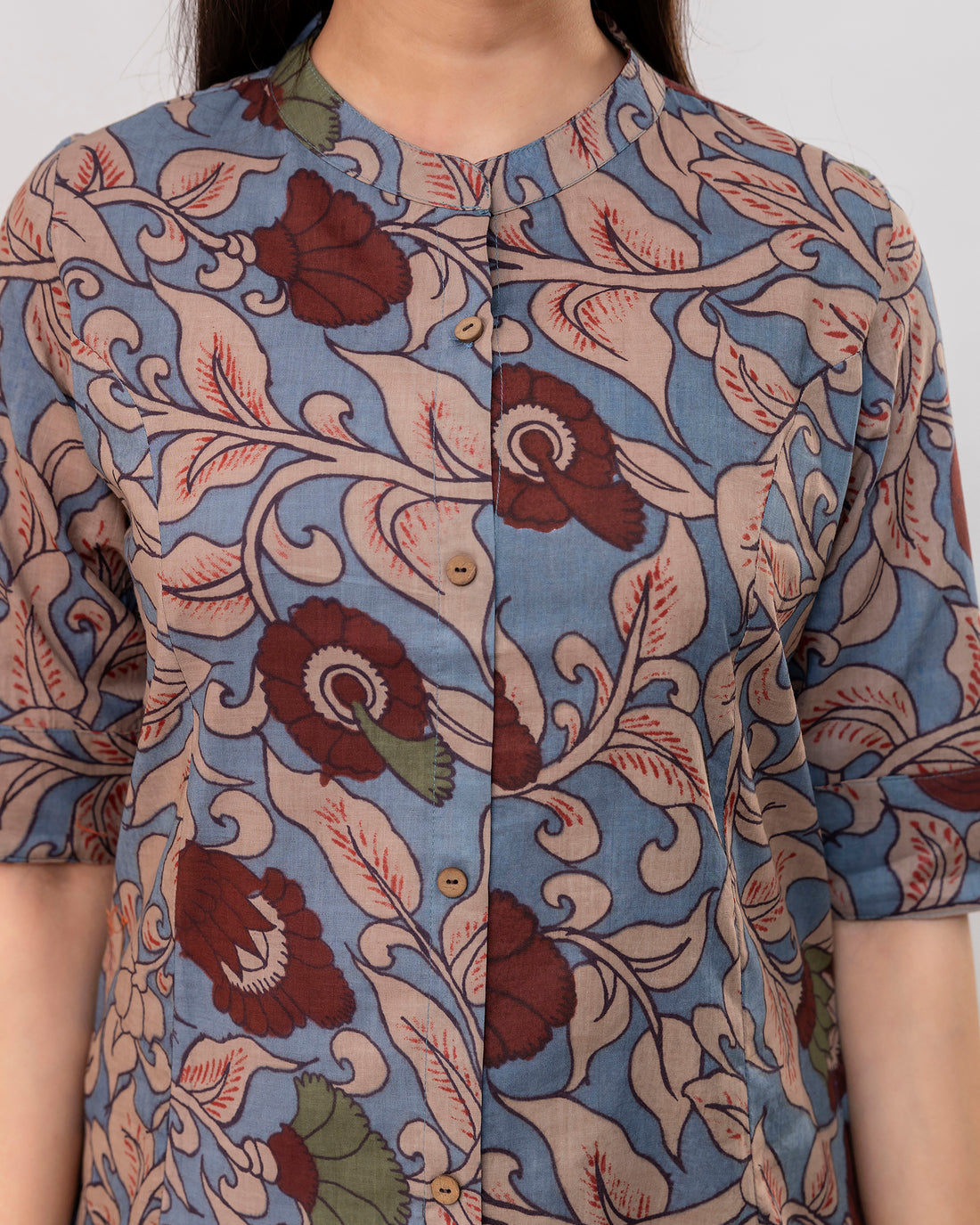 The Myra Kalamkari Short Top