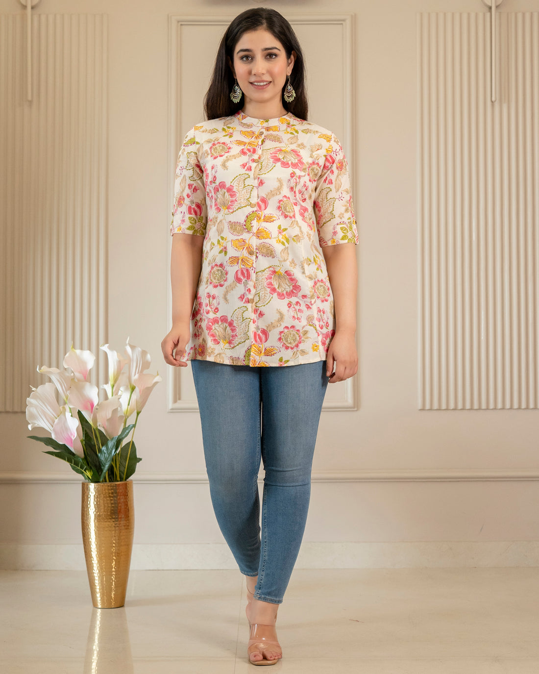 Pushpika Pure Cotton Short Top