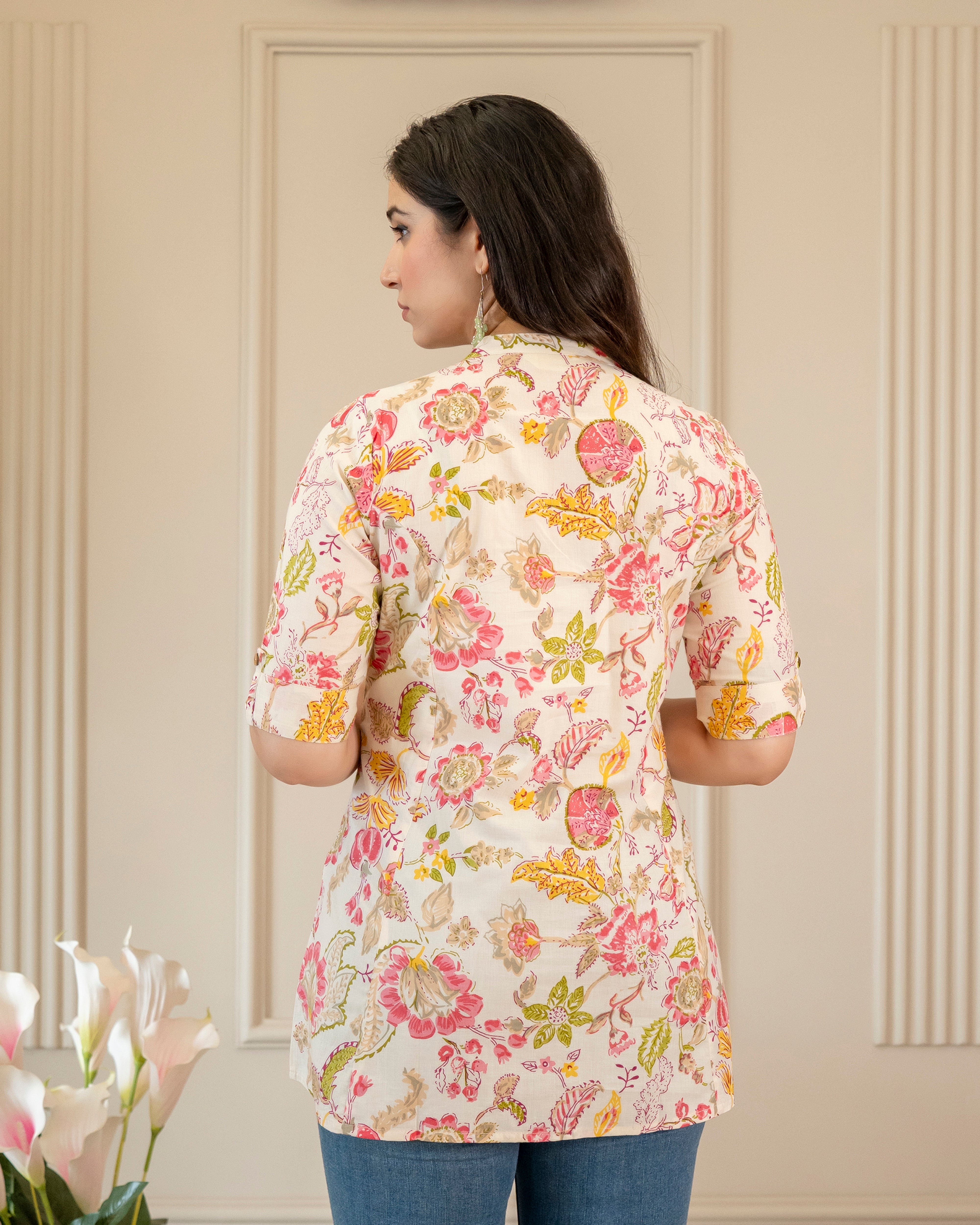 Pushpika Pure Cotton Short Top