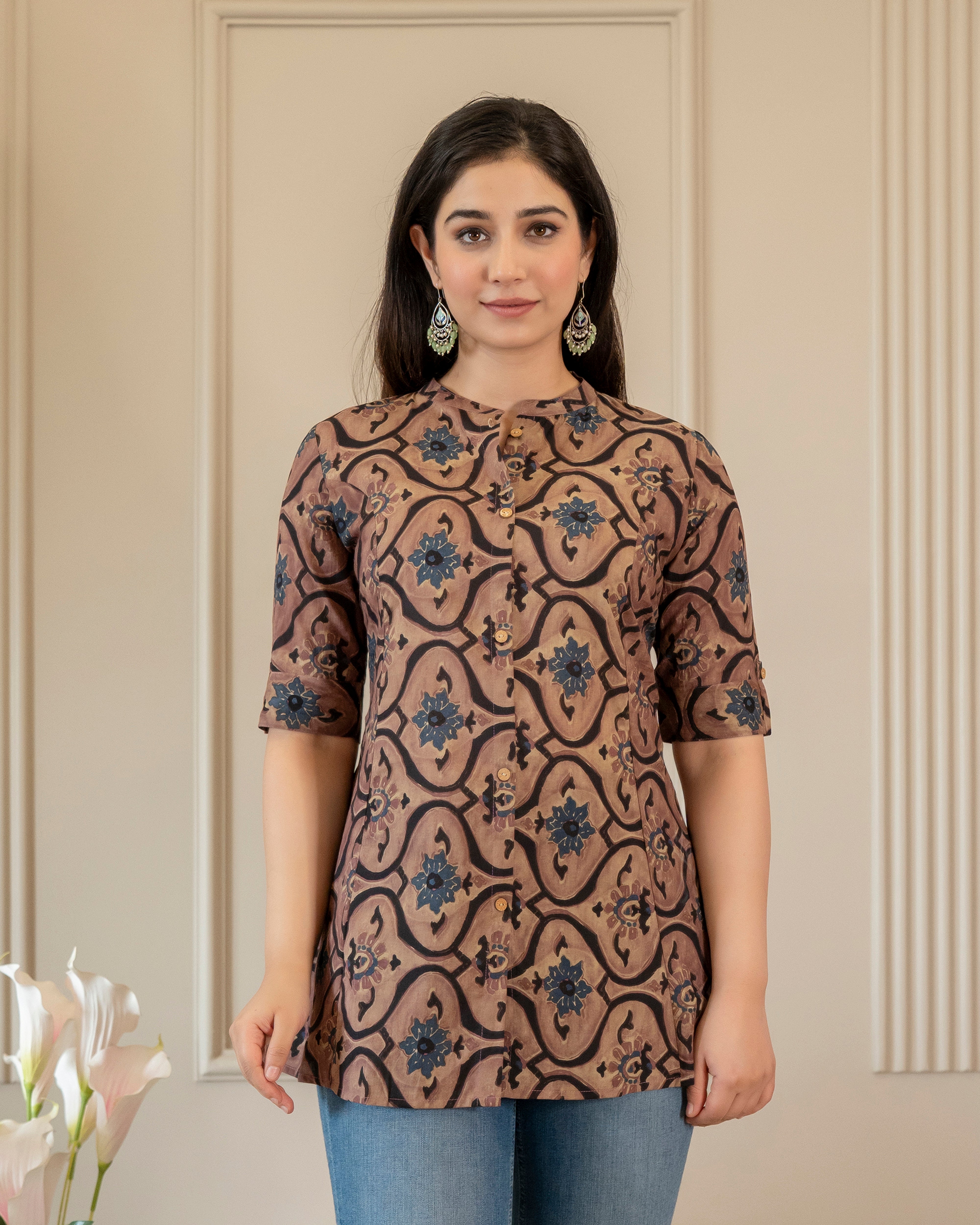 Varnika Pure Cotton Short Top