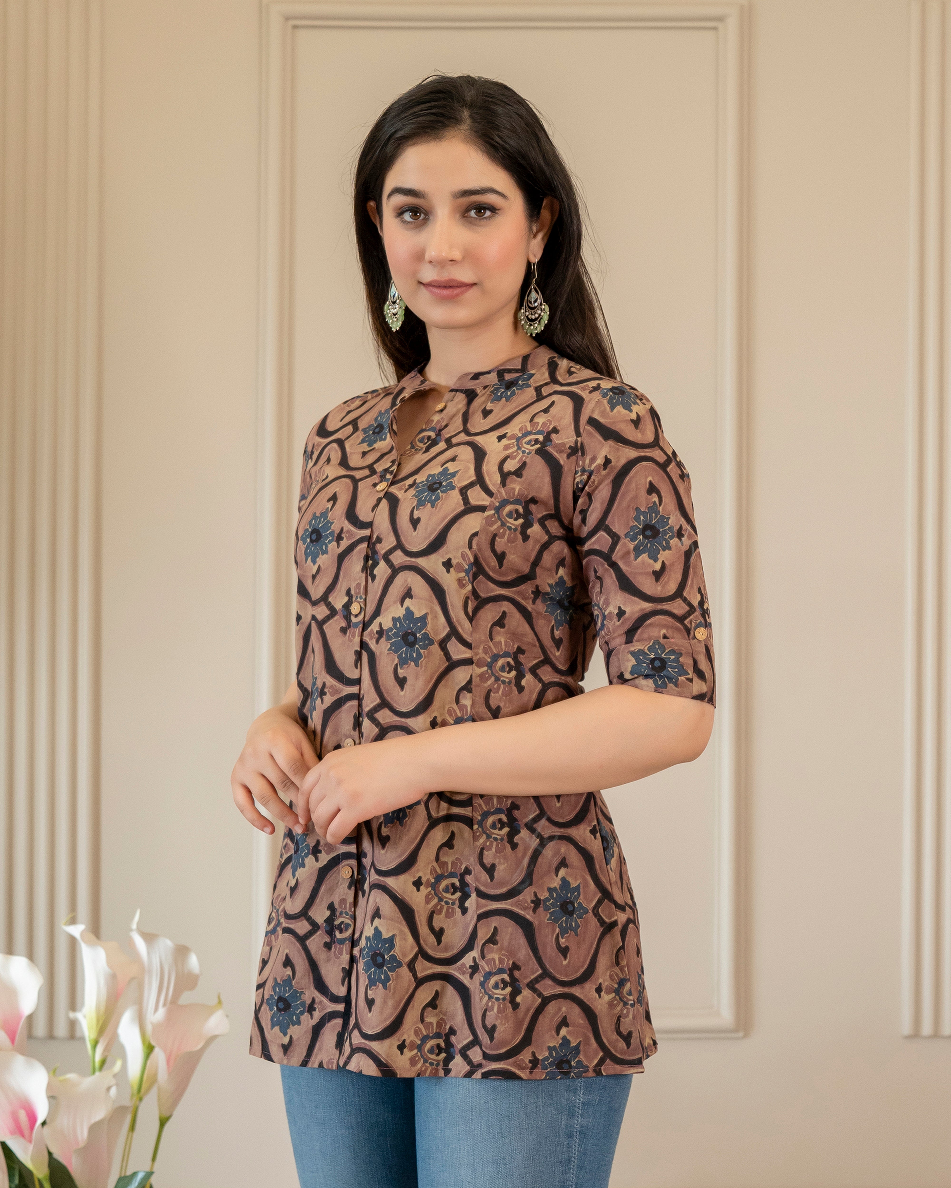 Varnika Pure Cotton Short Top