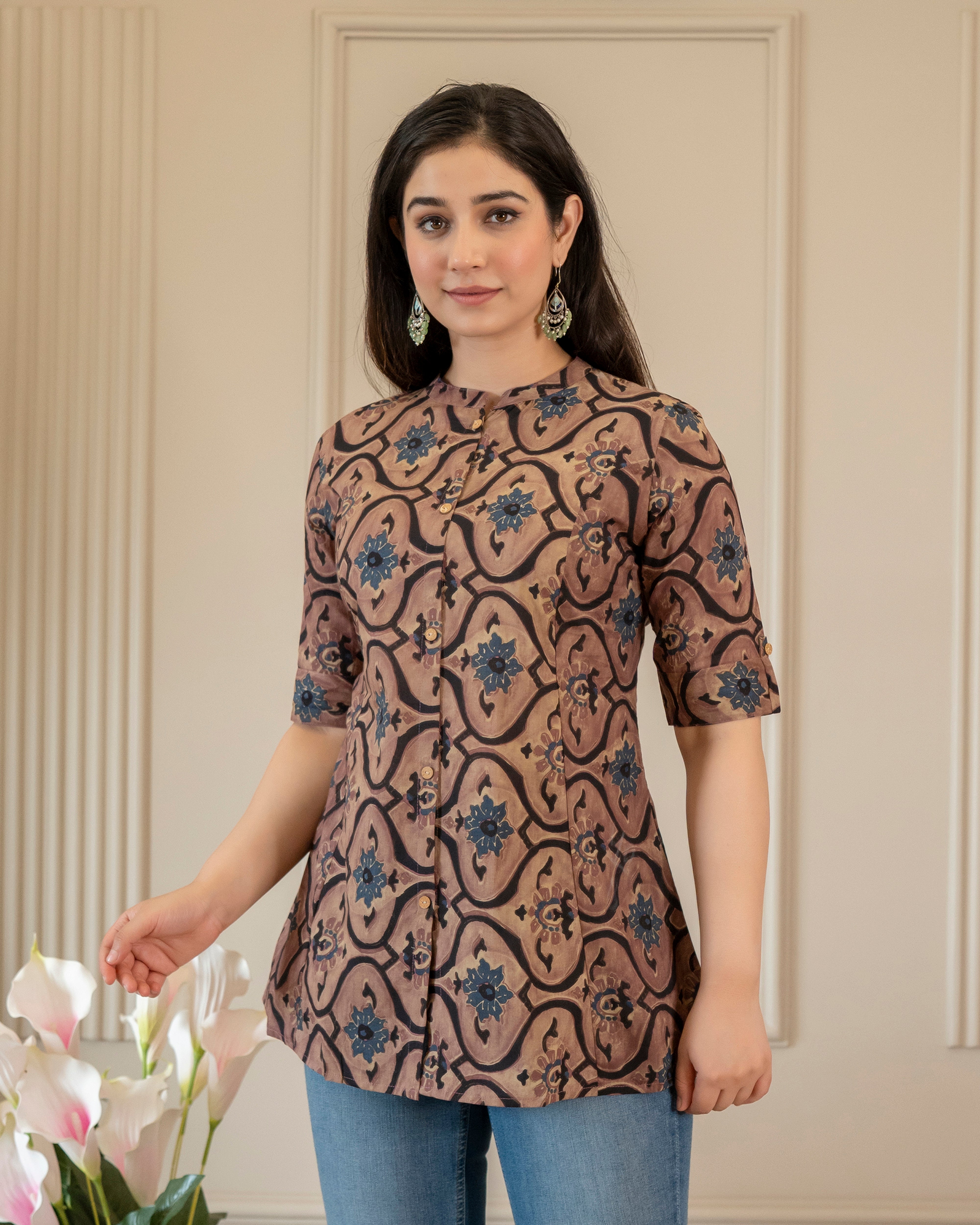 Varnika Pure Cotton Short Top