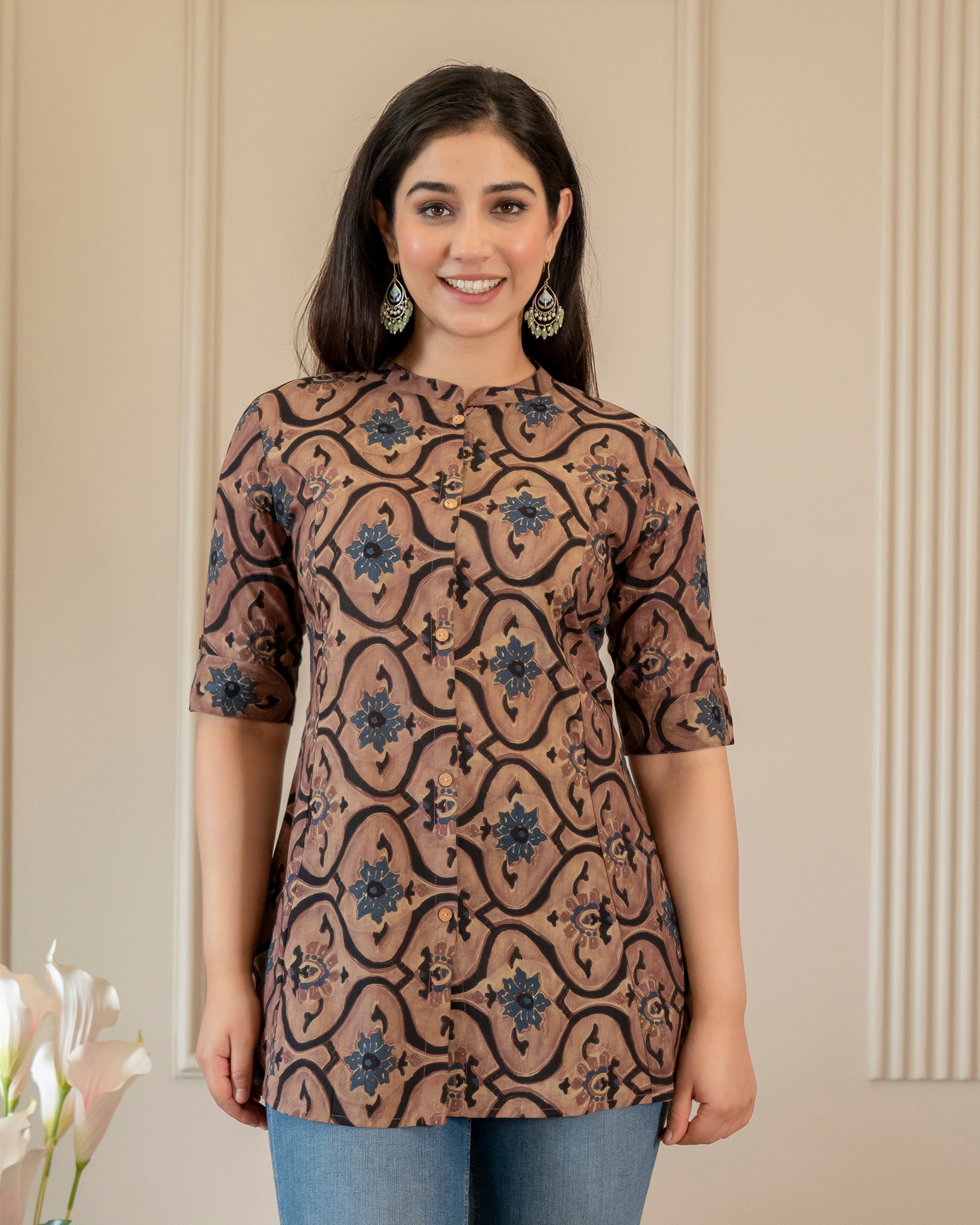 Varnika Pure Cotton Short Top