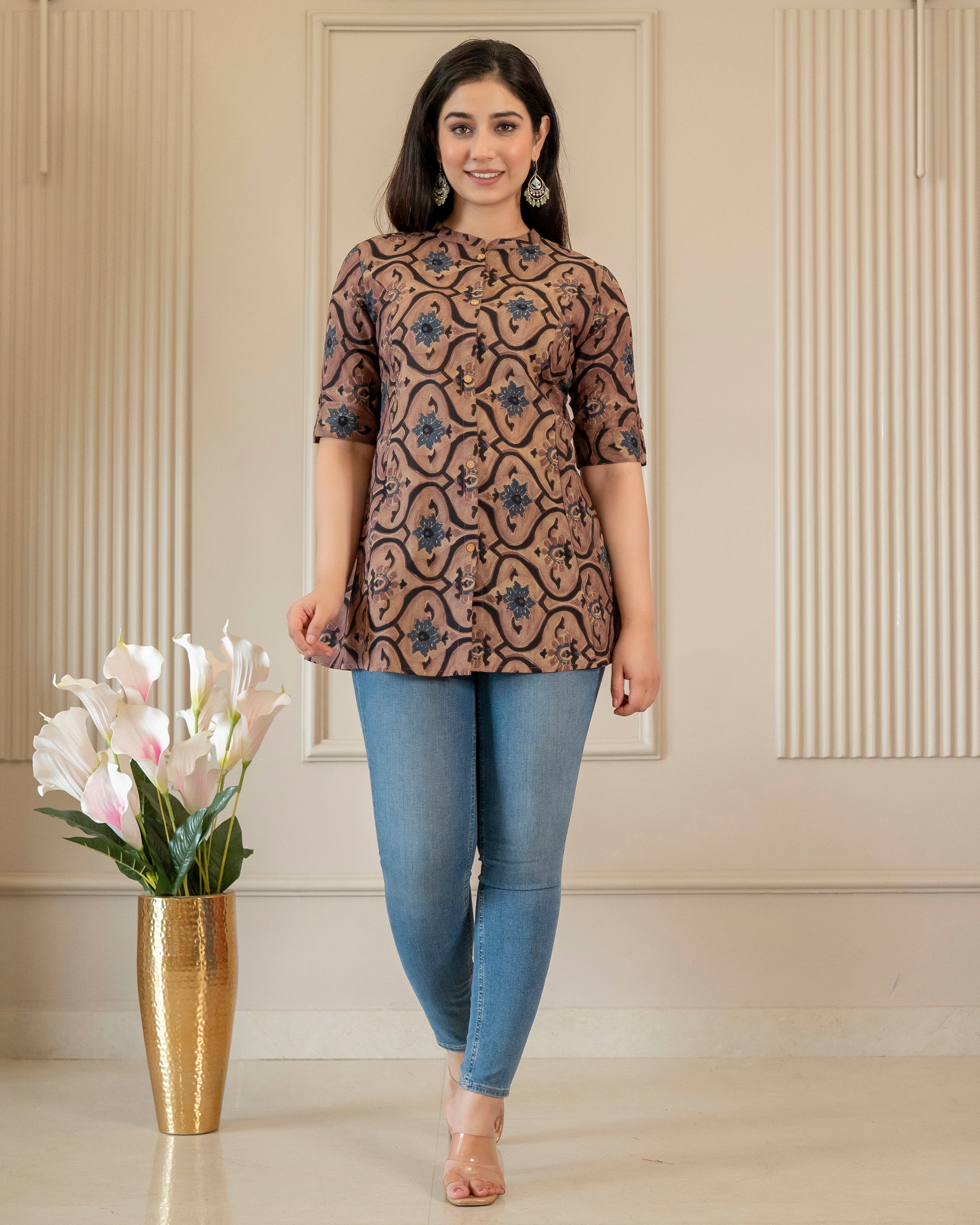 Varnika Pure Cotton Short Top