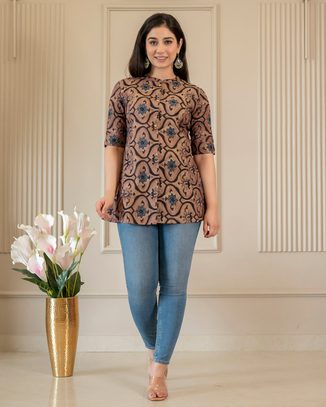 Varnika Pure Cotton Short Top