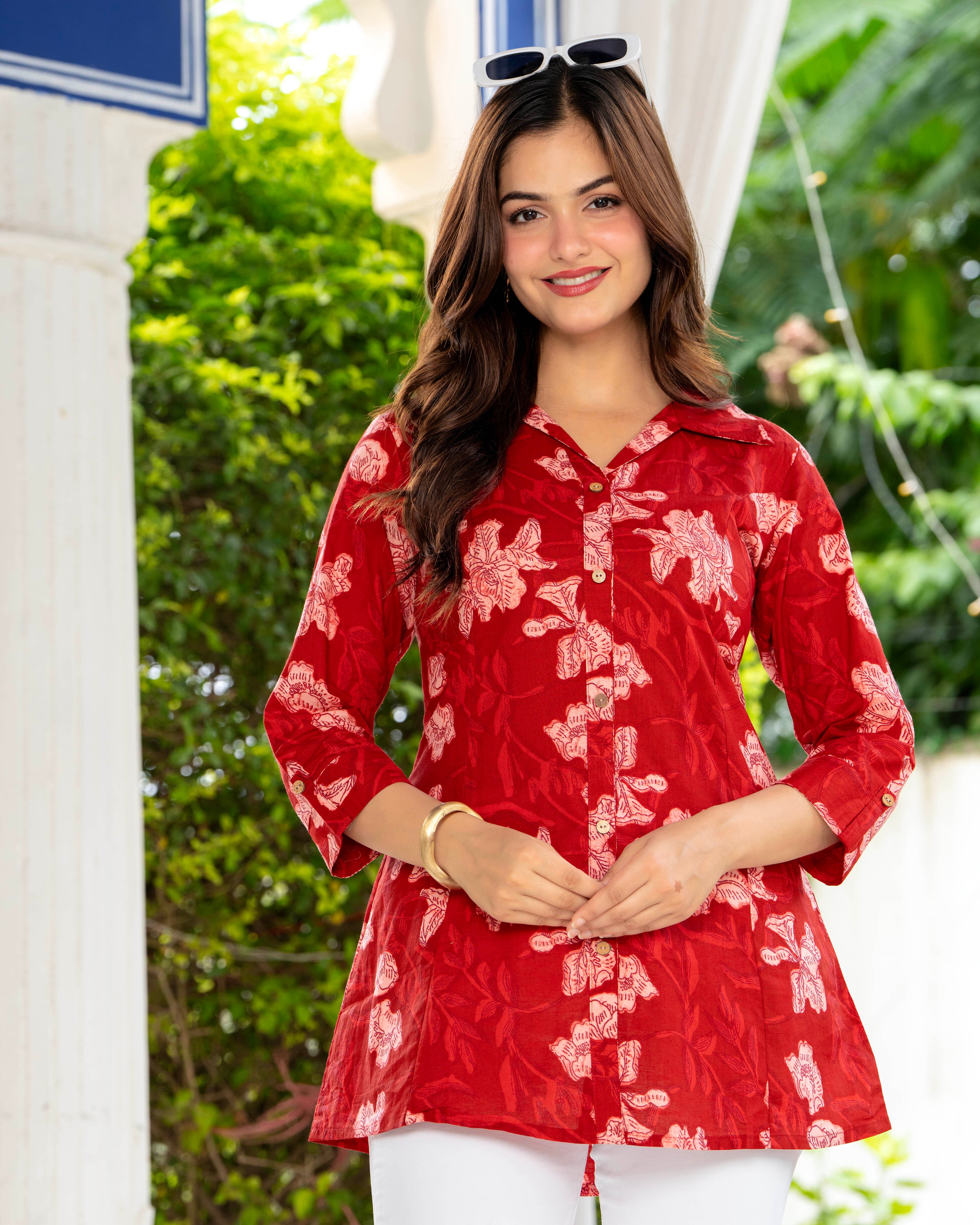 Rohini Pure Cotton Short Top