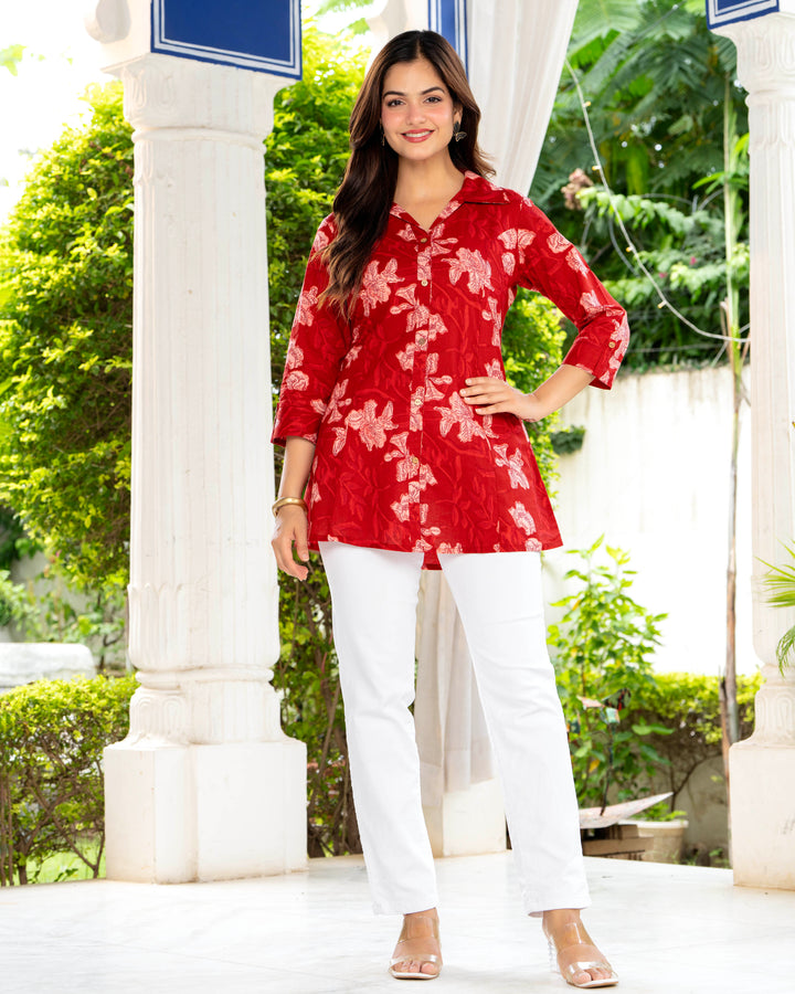 Rohini Pure Cotton Short Top