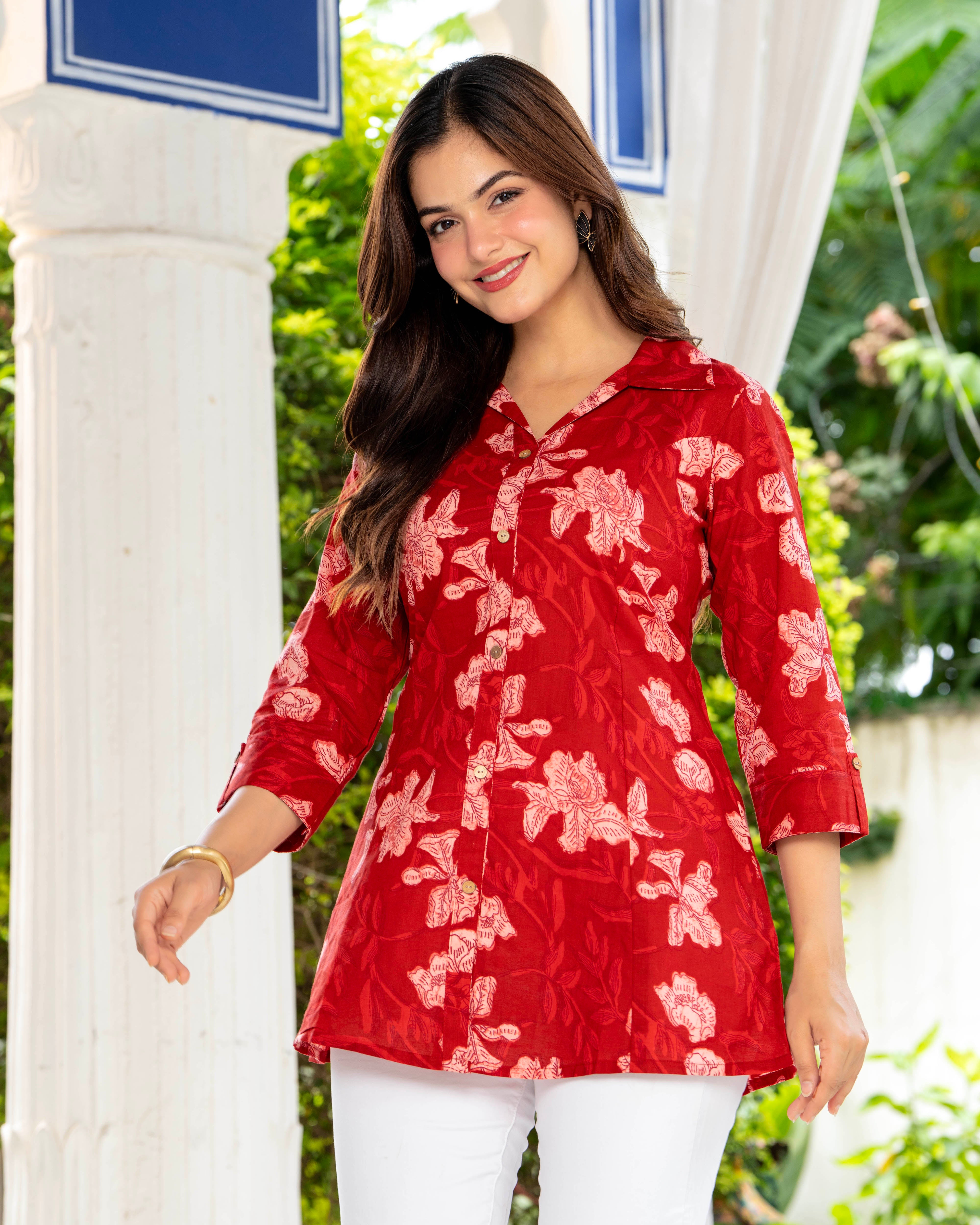 Rohini Pure Cotton Short Top
