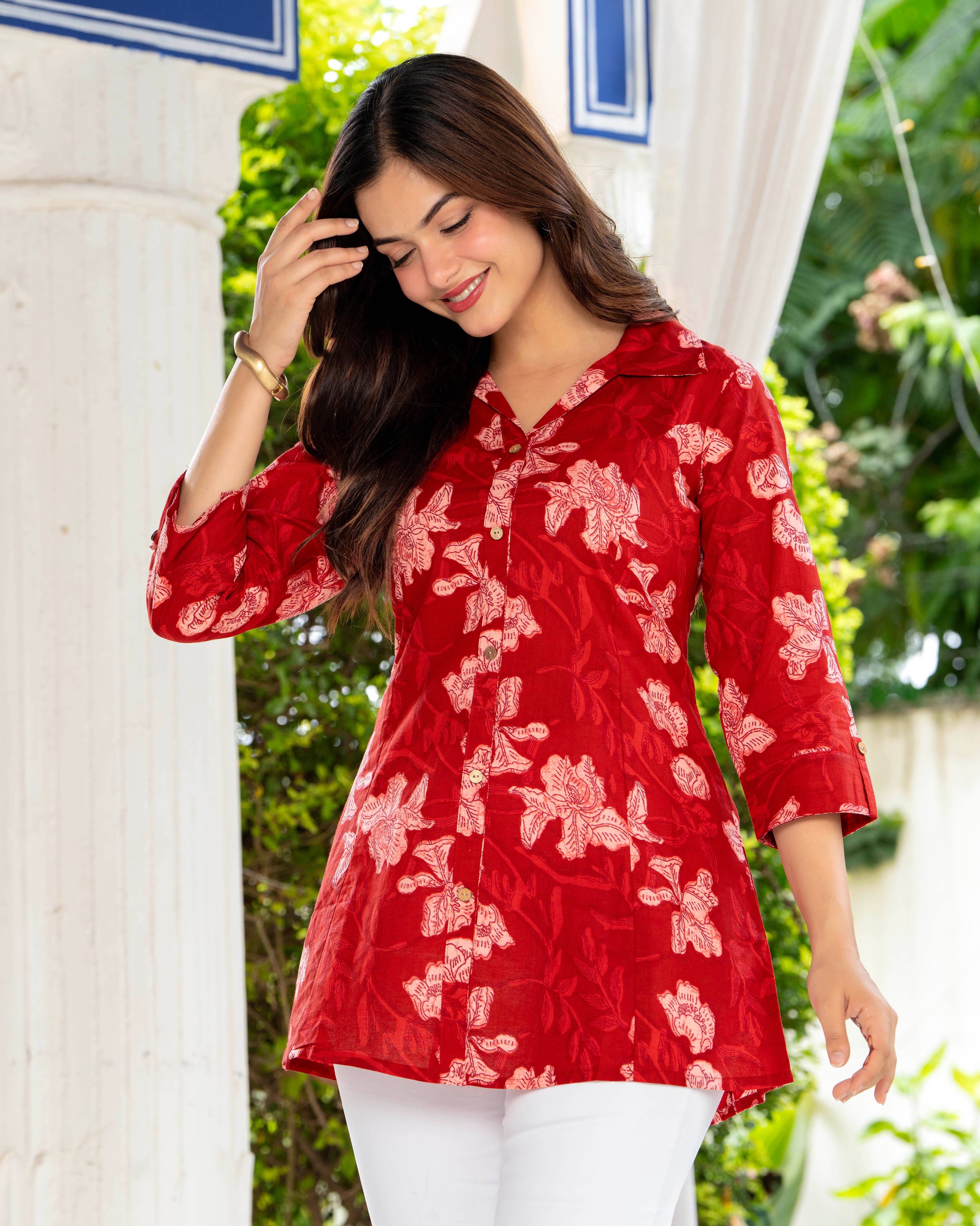 Rohini Pure Cotton Short Top